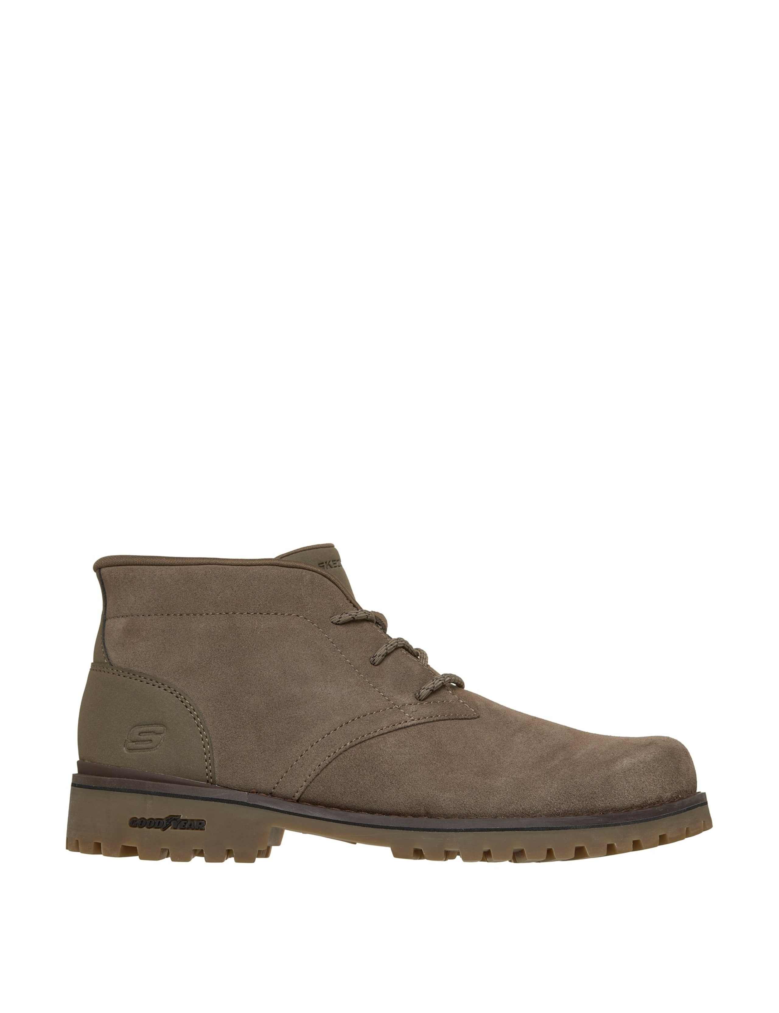 Slip-Ins Suede Lace Up Boots