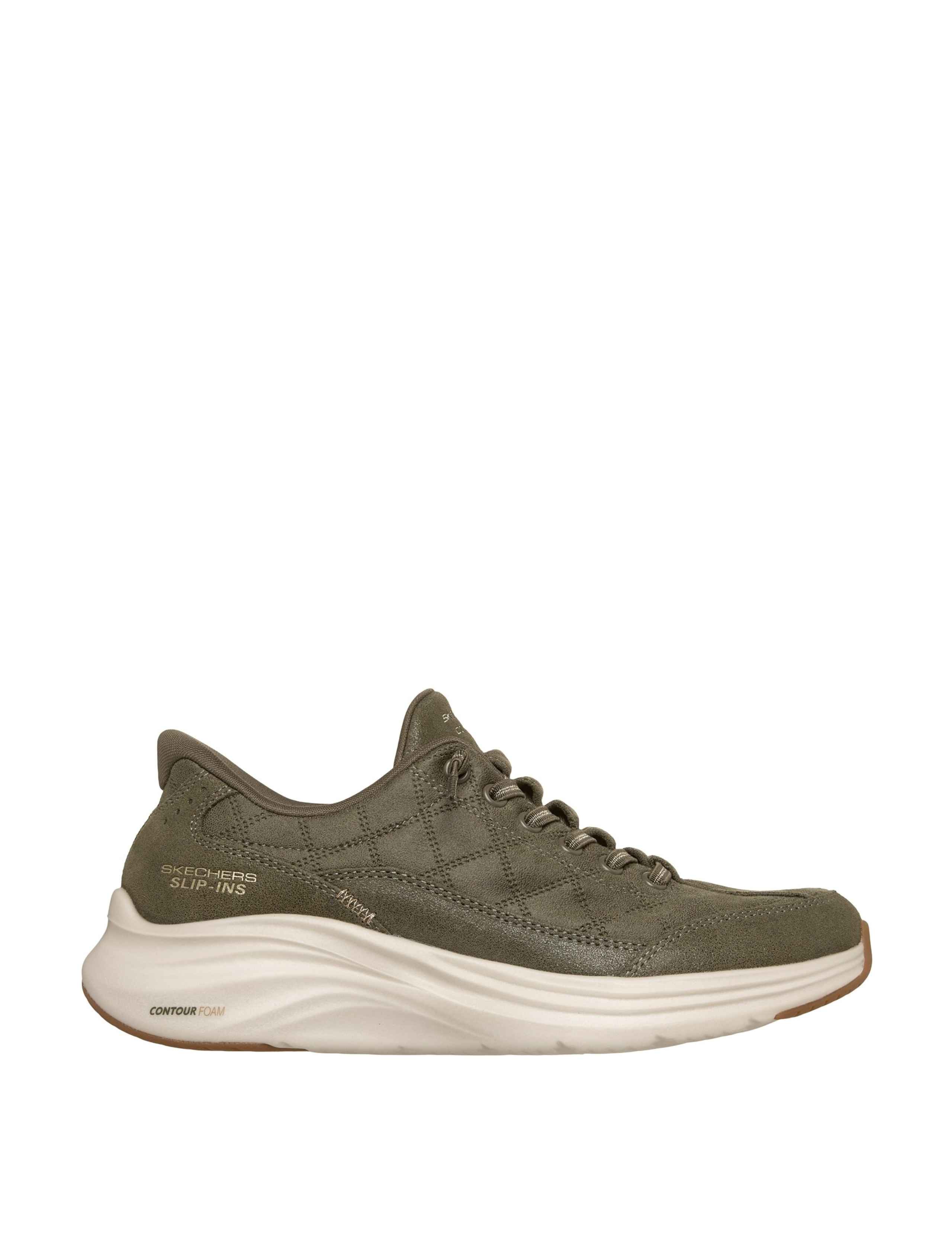 Slip-Ins Contour Foam Leather Trainers