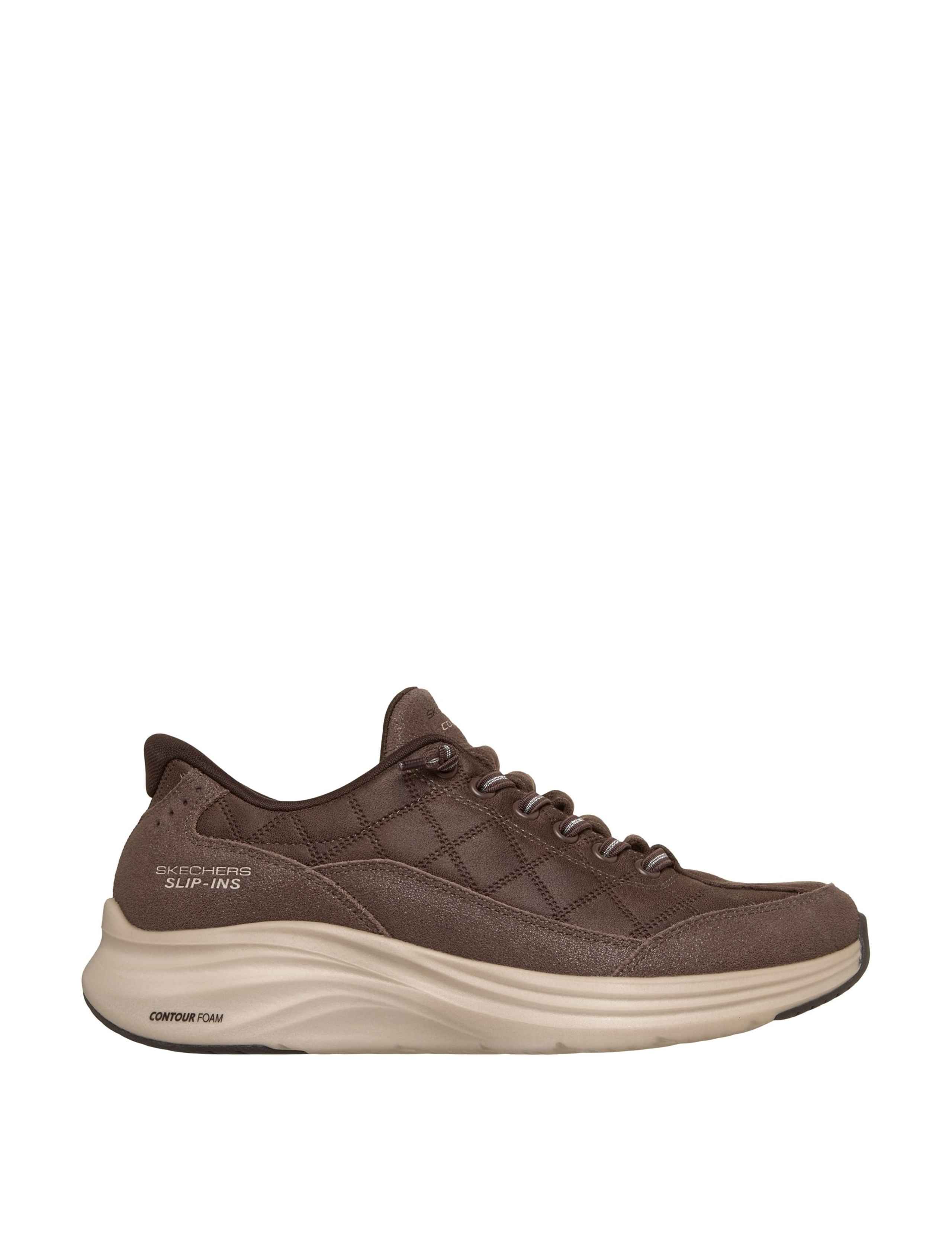 Slip-Ins Contour Foam Leather Trainers