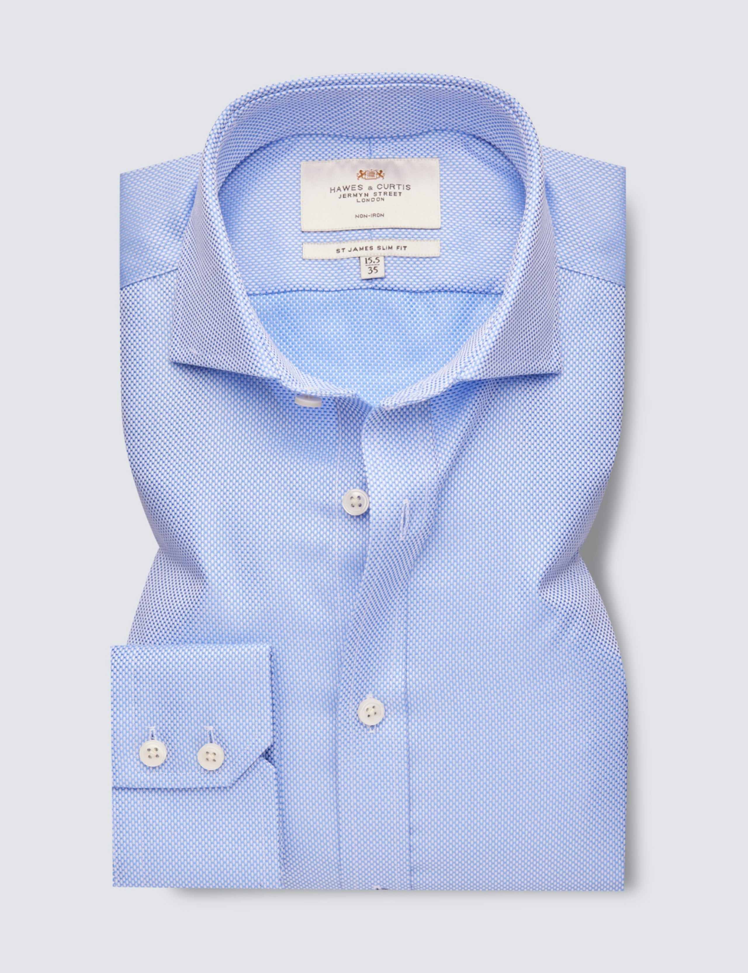 Regular Fit Non Iron Dobby Shirt