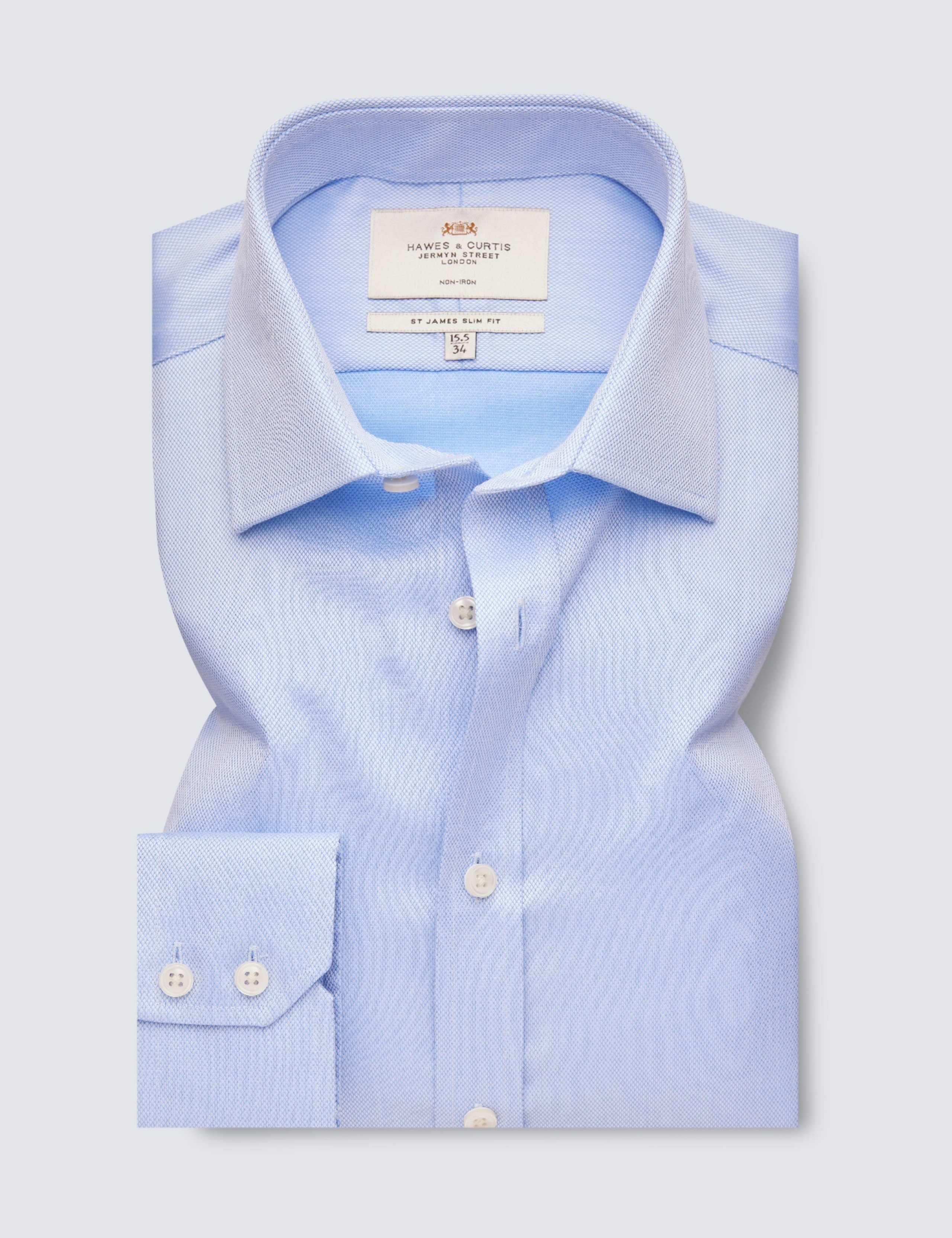 Regular Fit Non Iron Pique Shirt