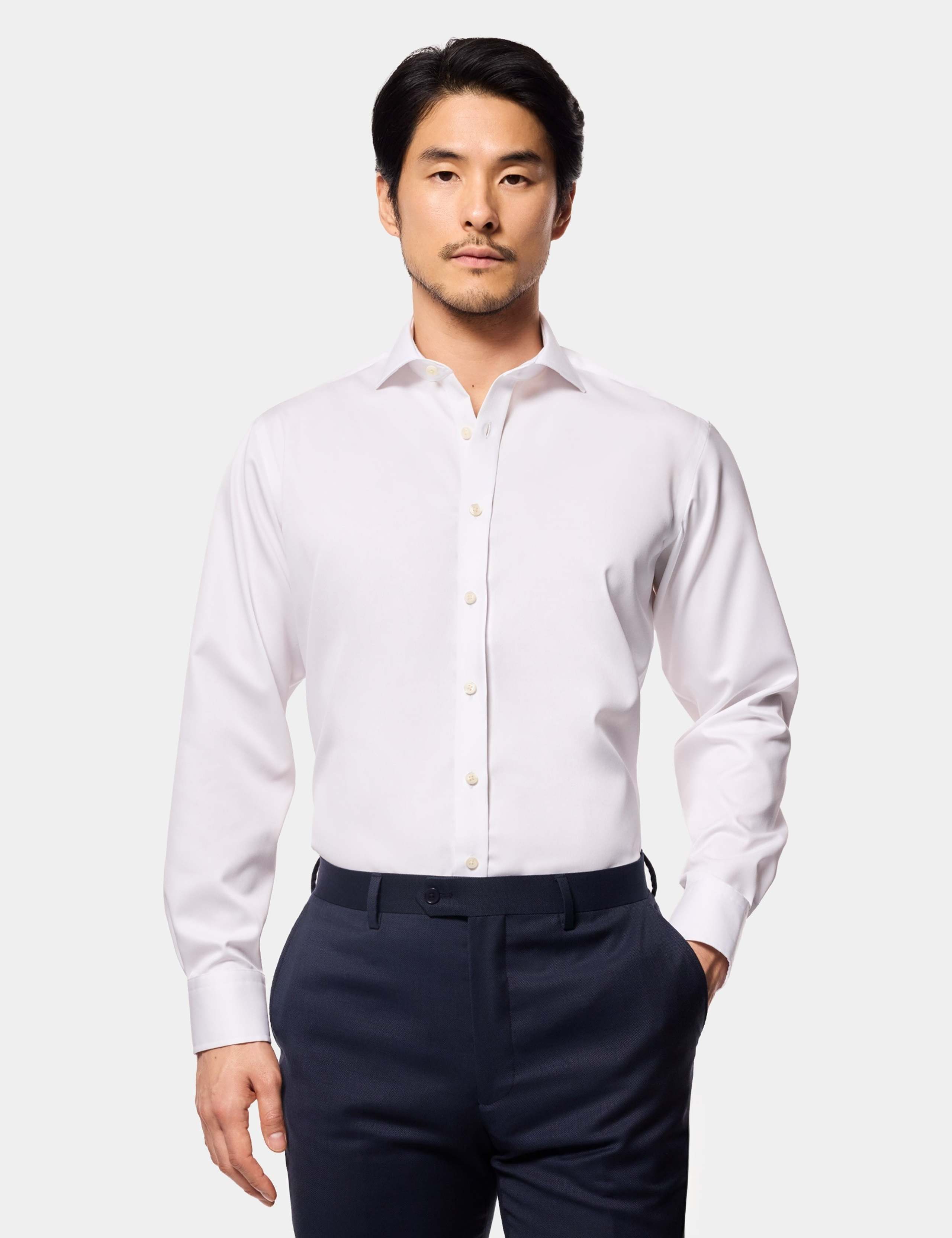 Regular Fit Non Iron Twill Shirt