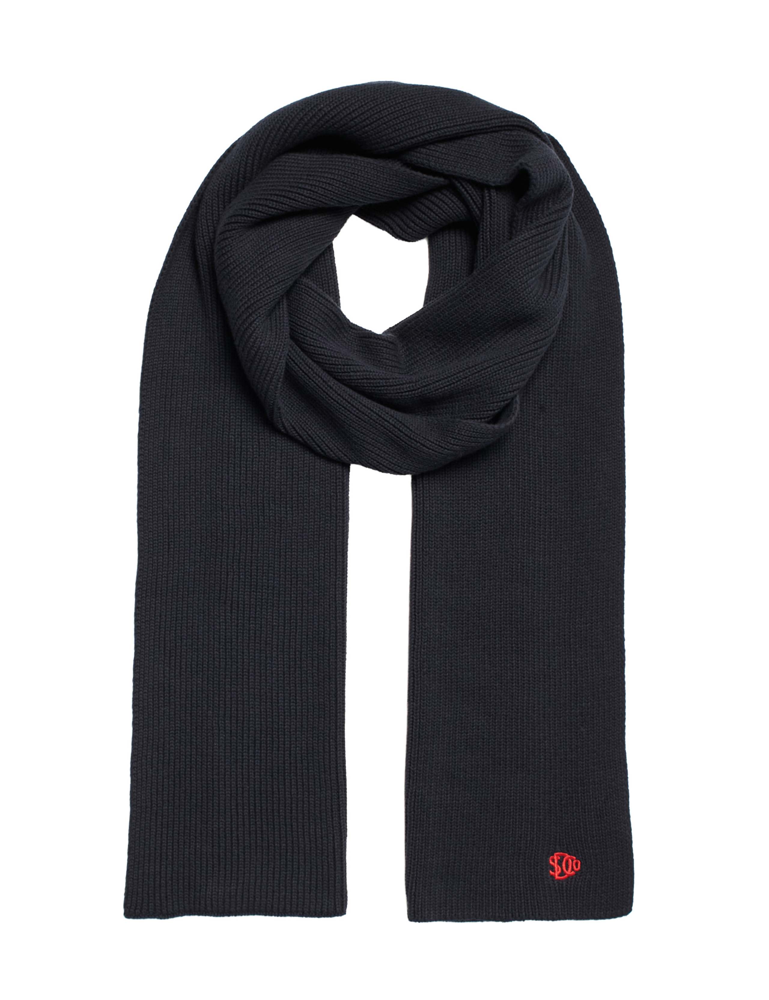 Knitted Logo Scarf