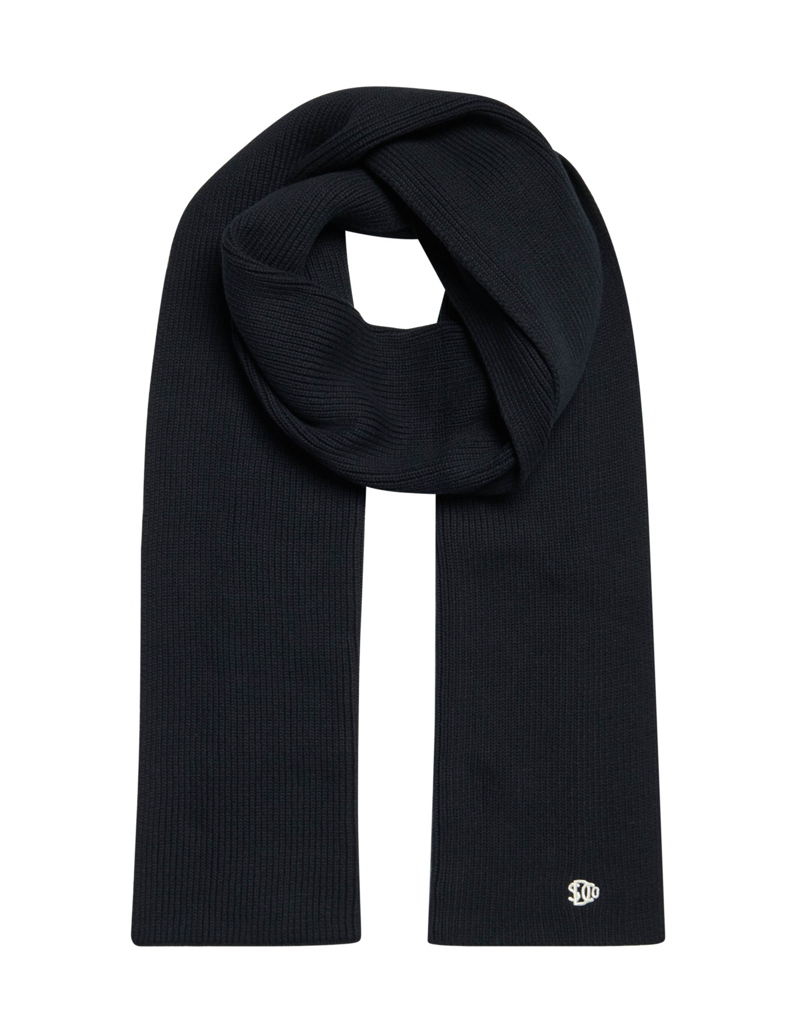 Knitted Logo Scarf
