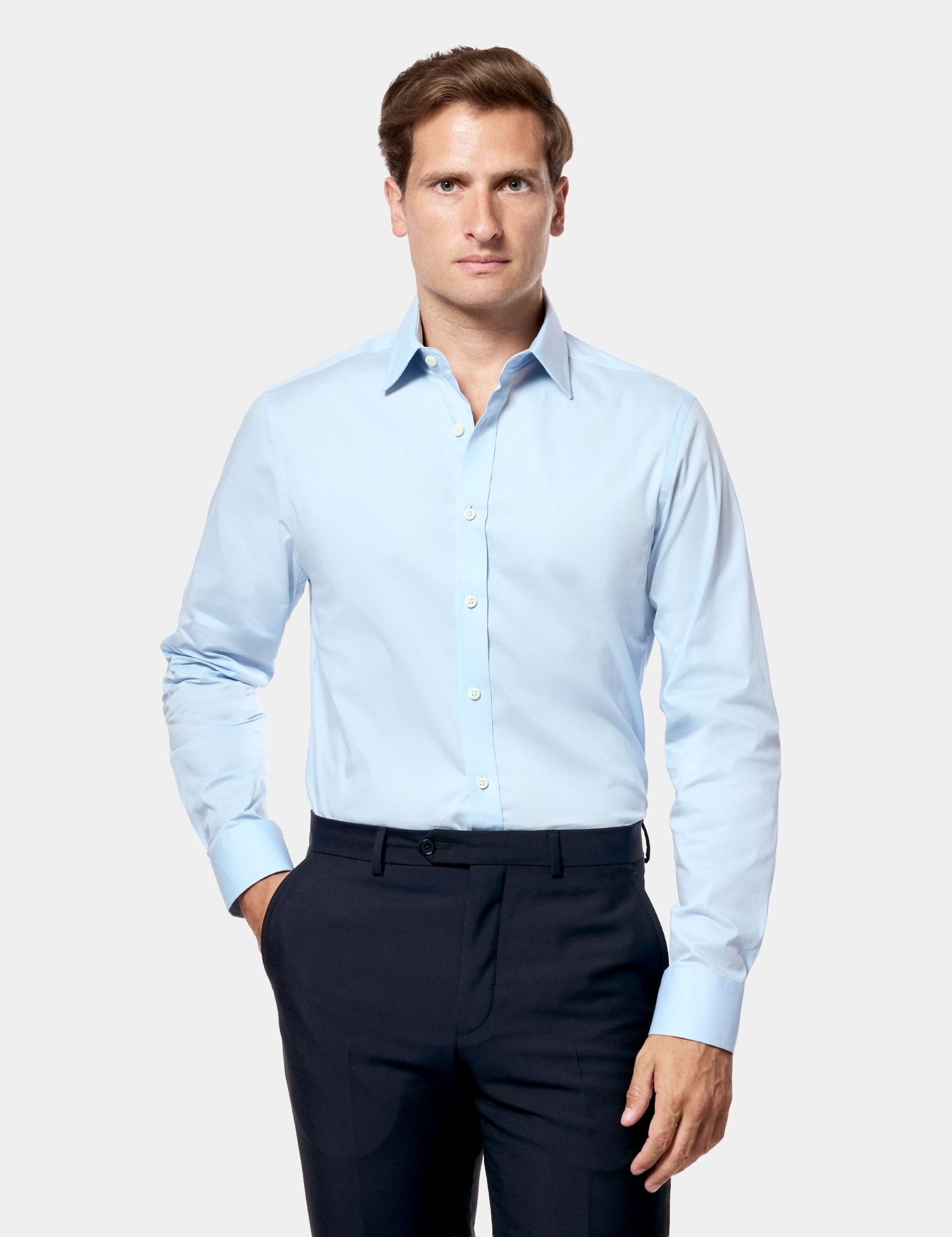 Slim Fit Non Iron Pure Cotton Shirt