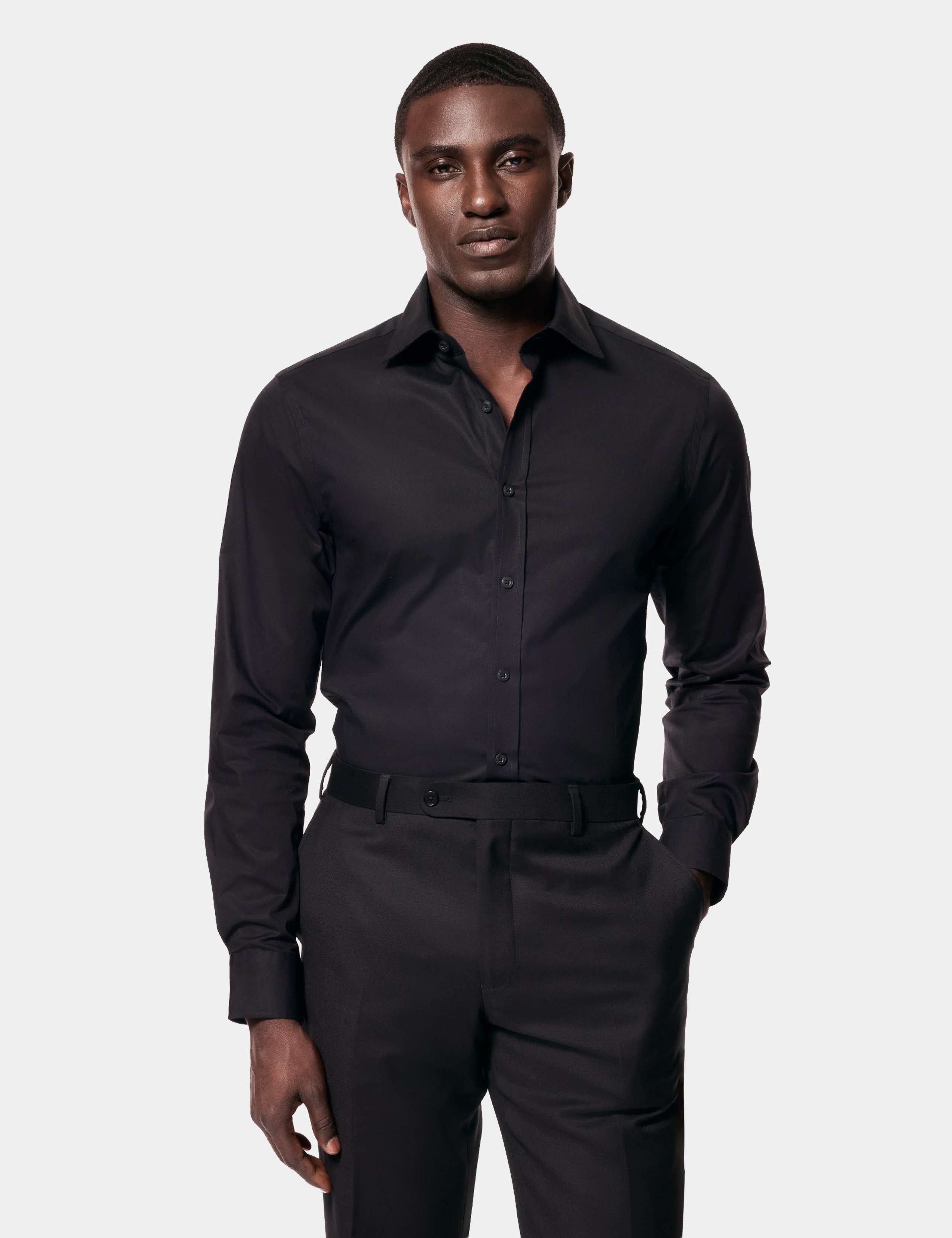 Slim Fit Non Iron Pure Cotton Shirt
