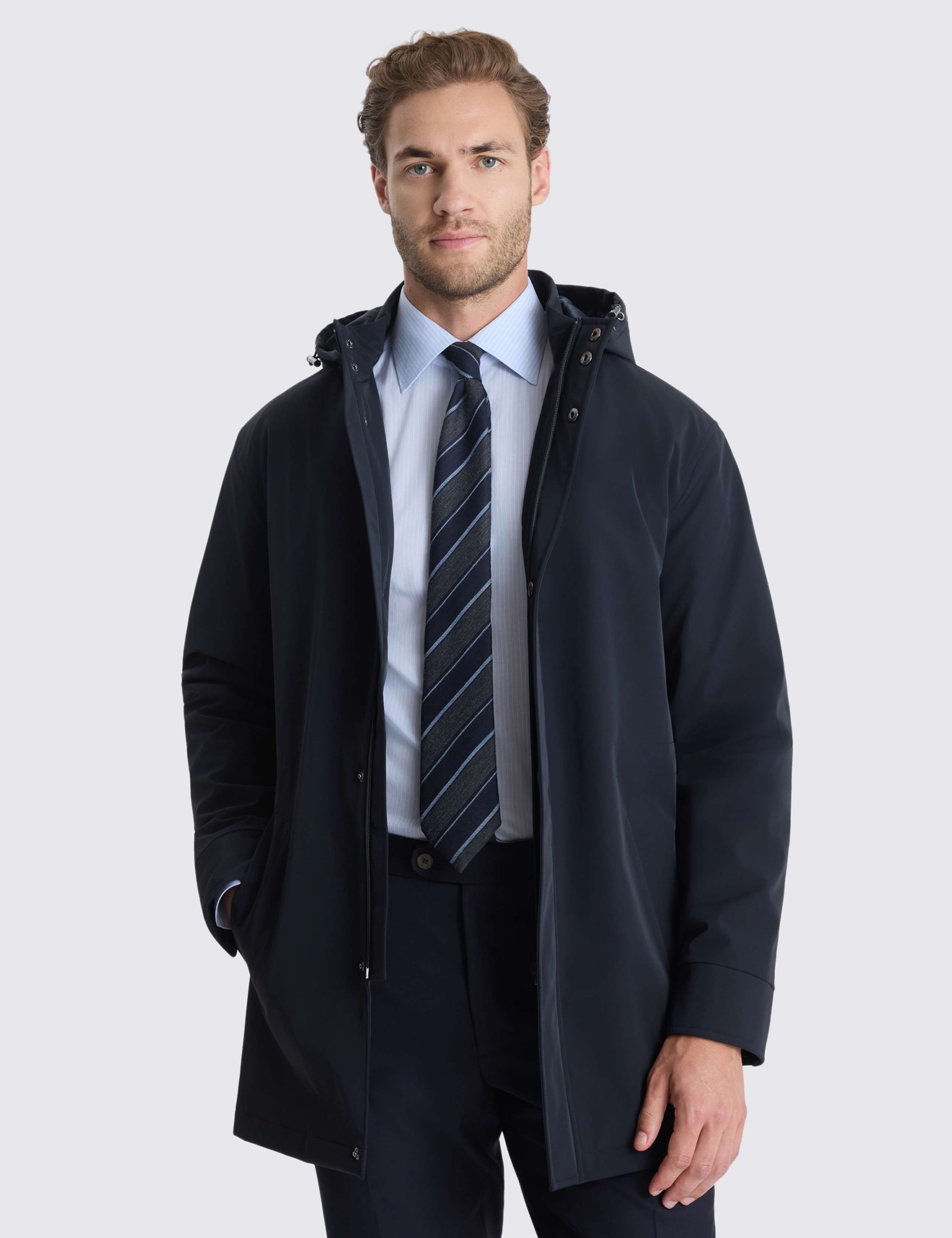 Removable Hood Coat