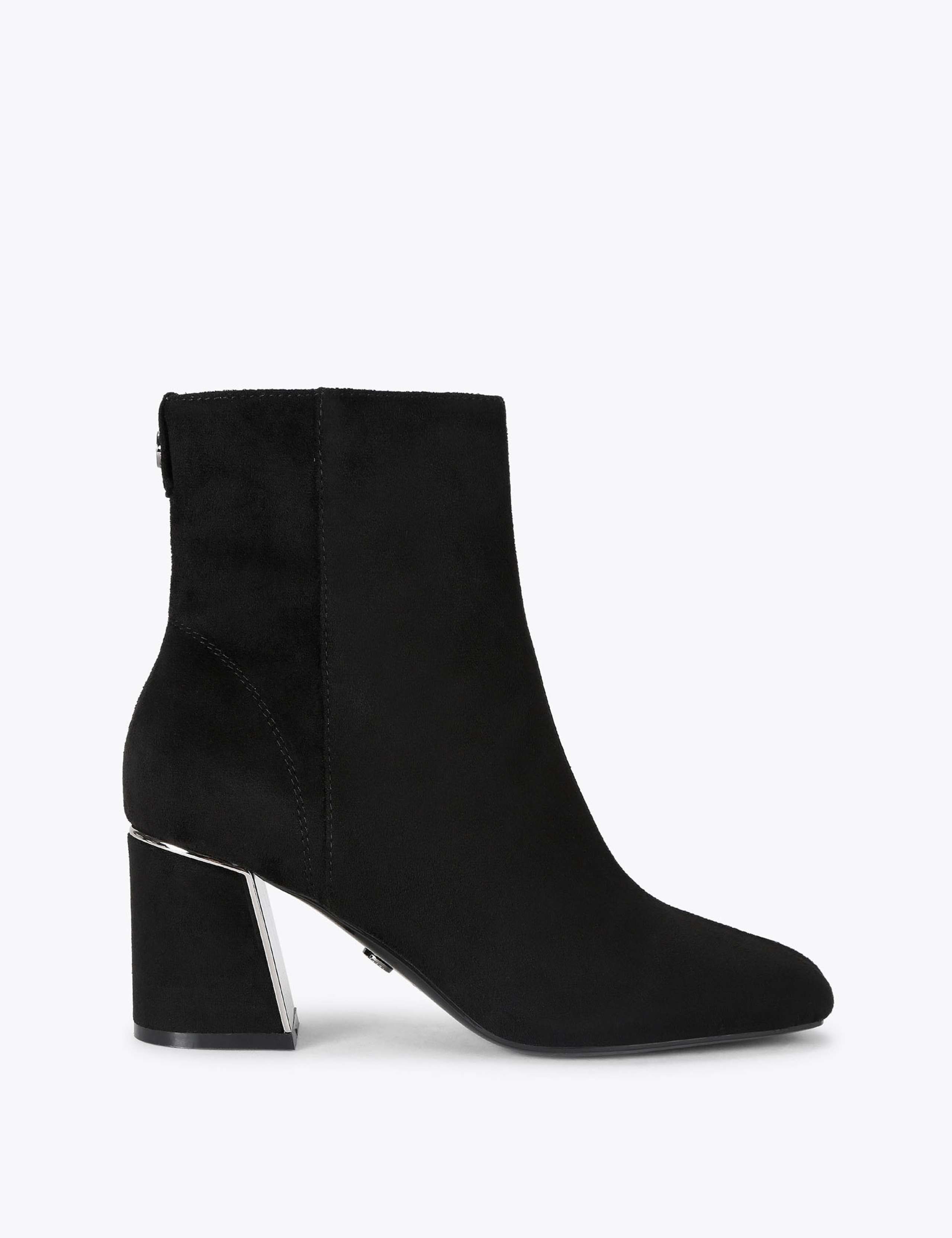 Block Heel Ankle Boots