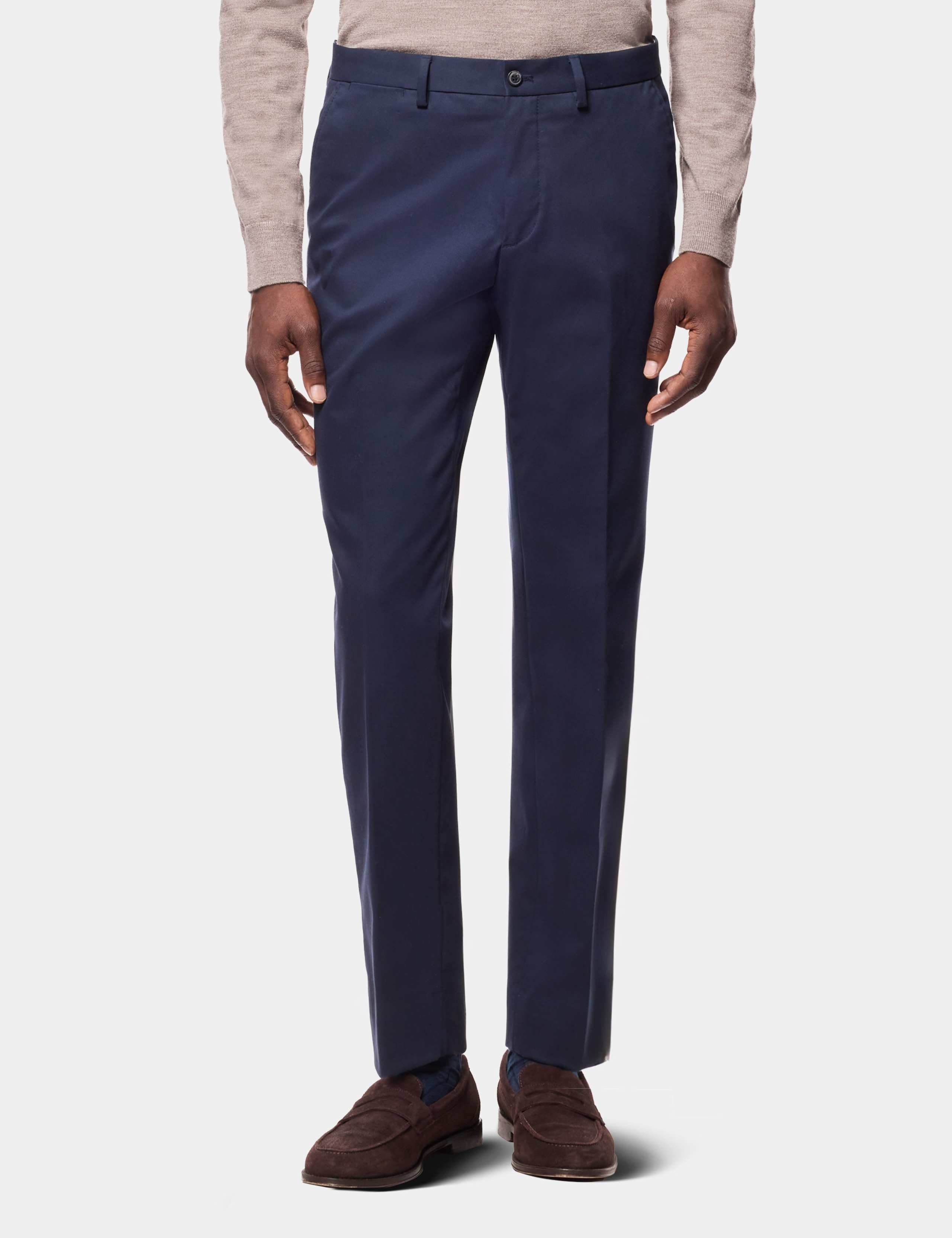 Regular Fit Easy-Iron Brushed Twill Chinos