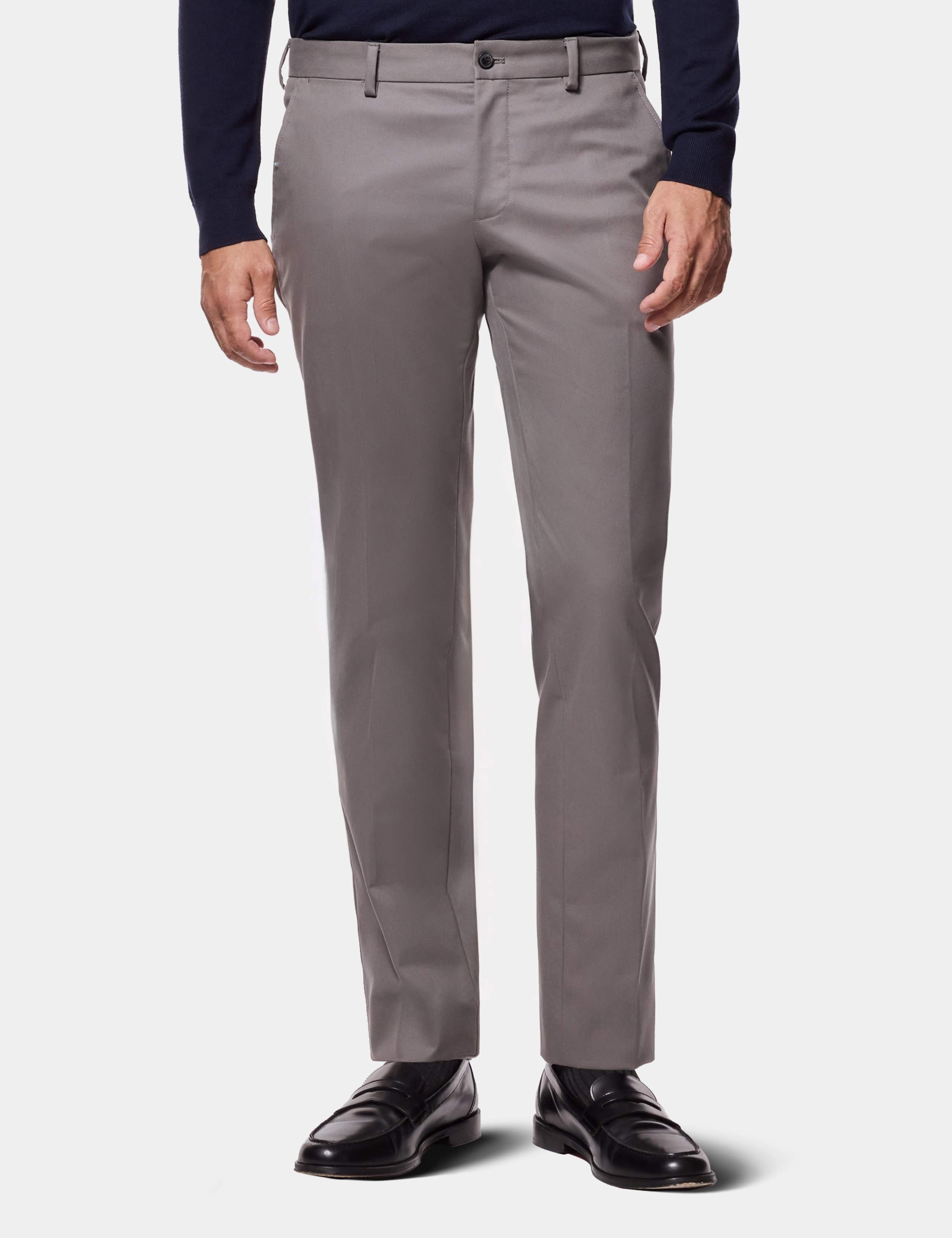 Regular Fit Easy-Iron Brushed Twill Chinos