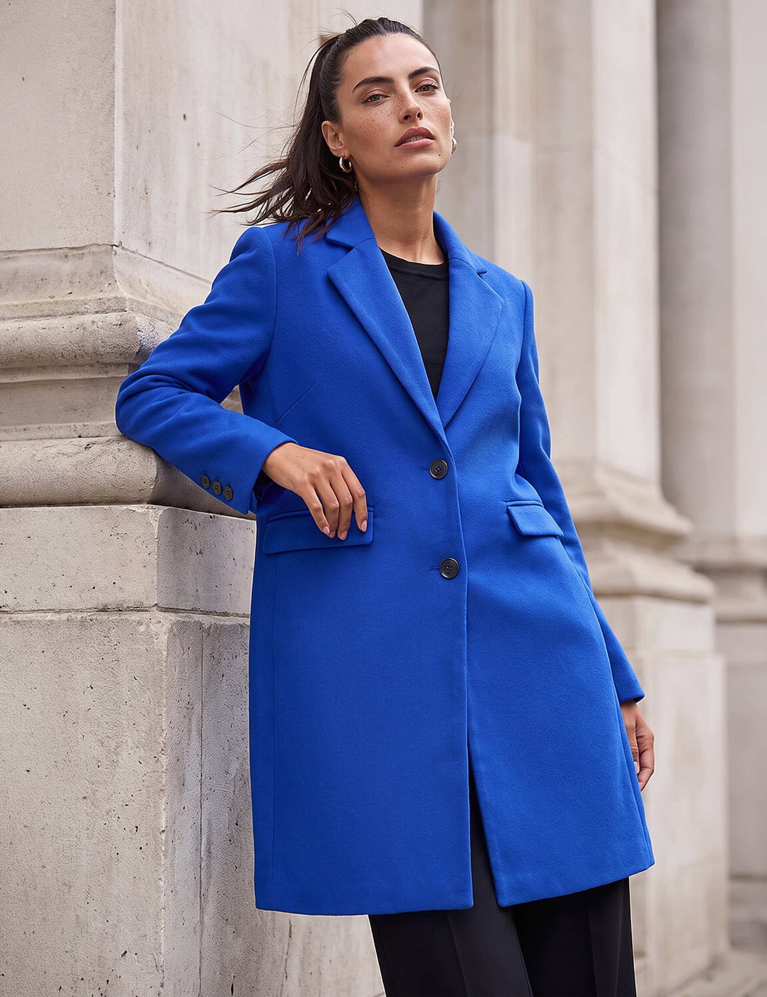 Single Breasted Tailored Overcoat