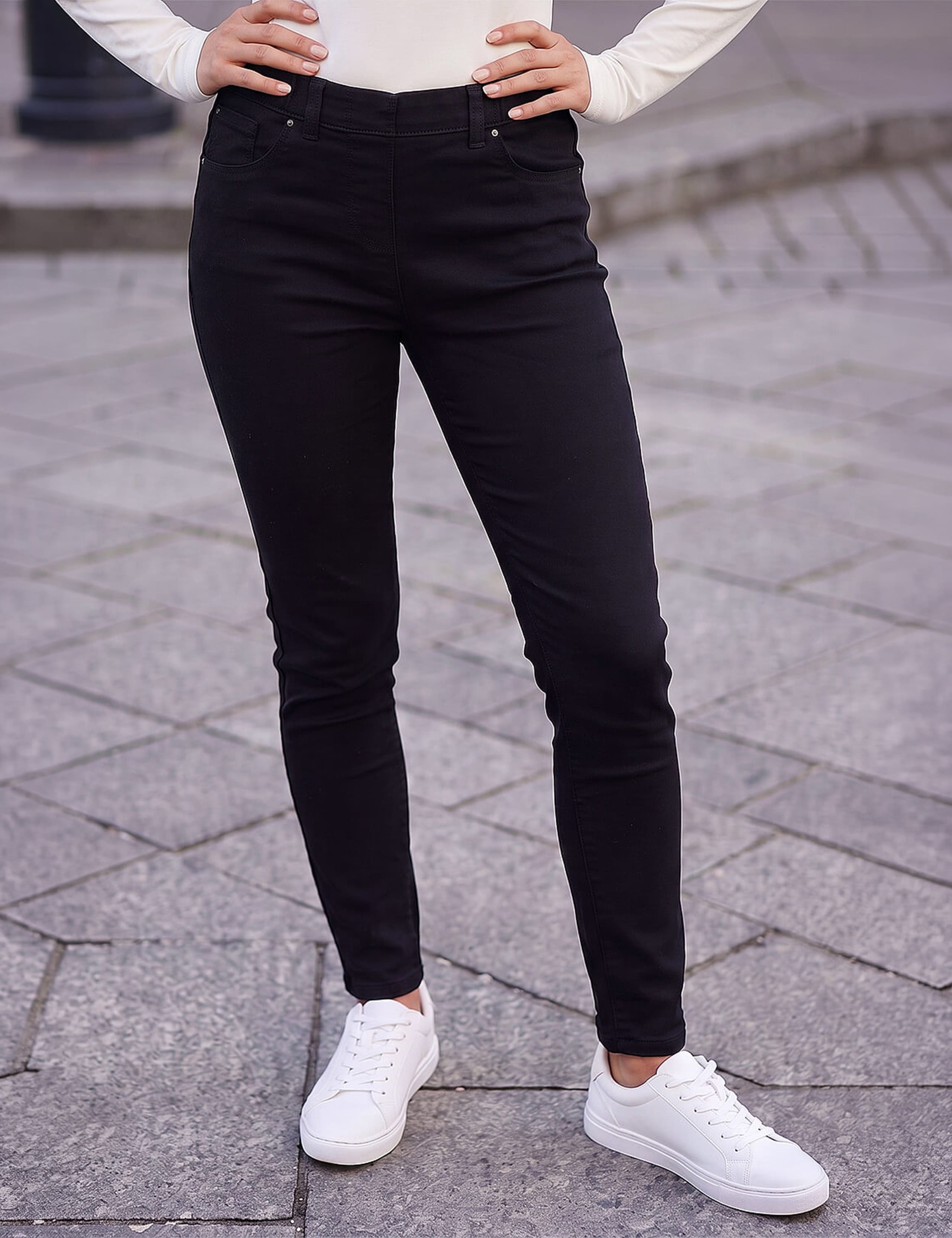 Denim Cropped Jeggings