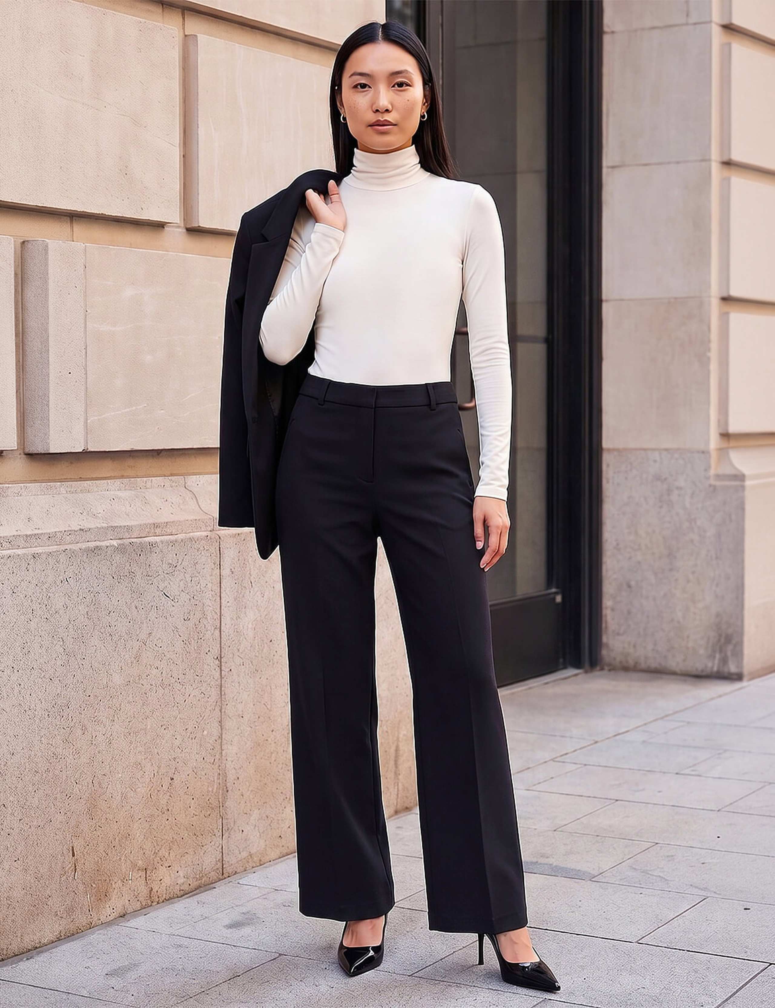 Wide Leg Trousers