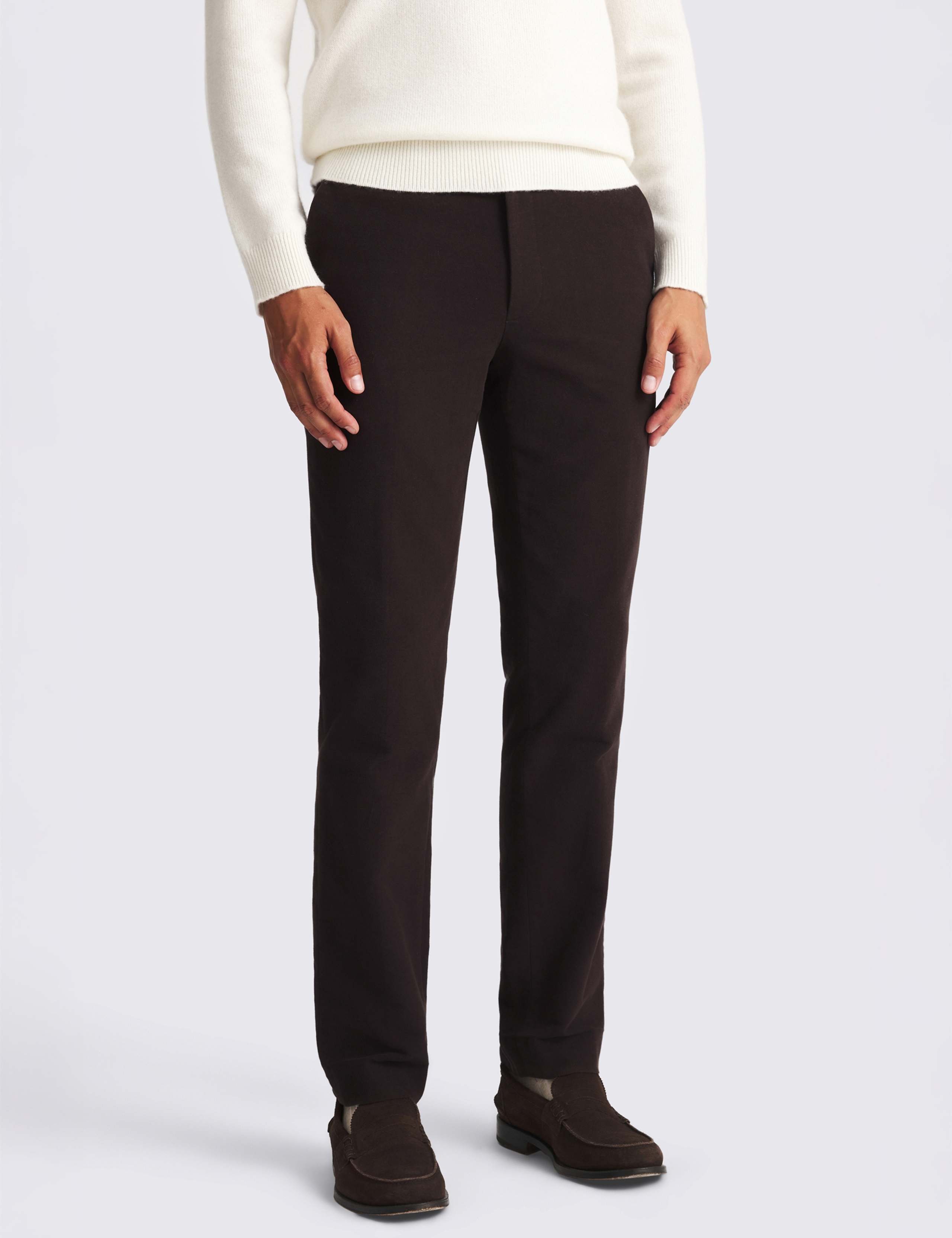 Moleskin Tailored Fit Trousers