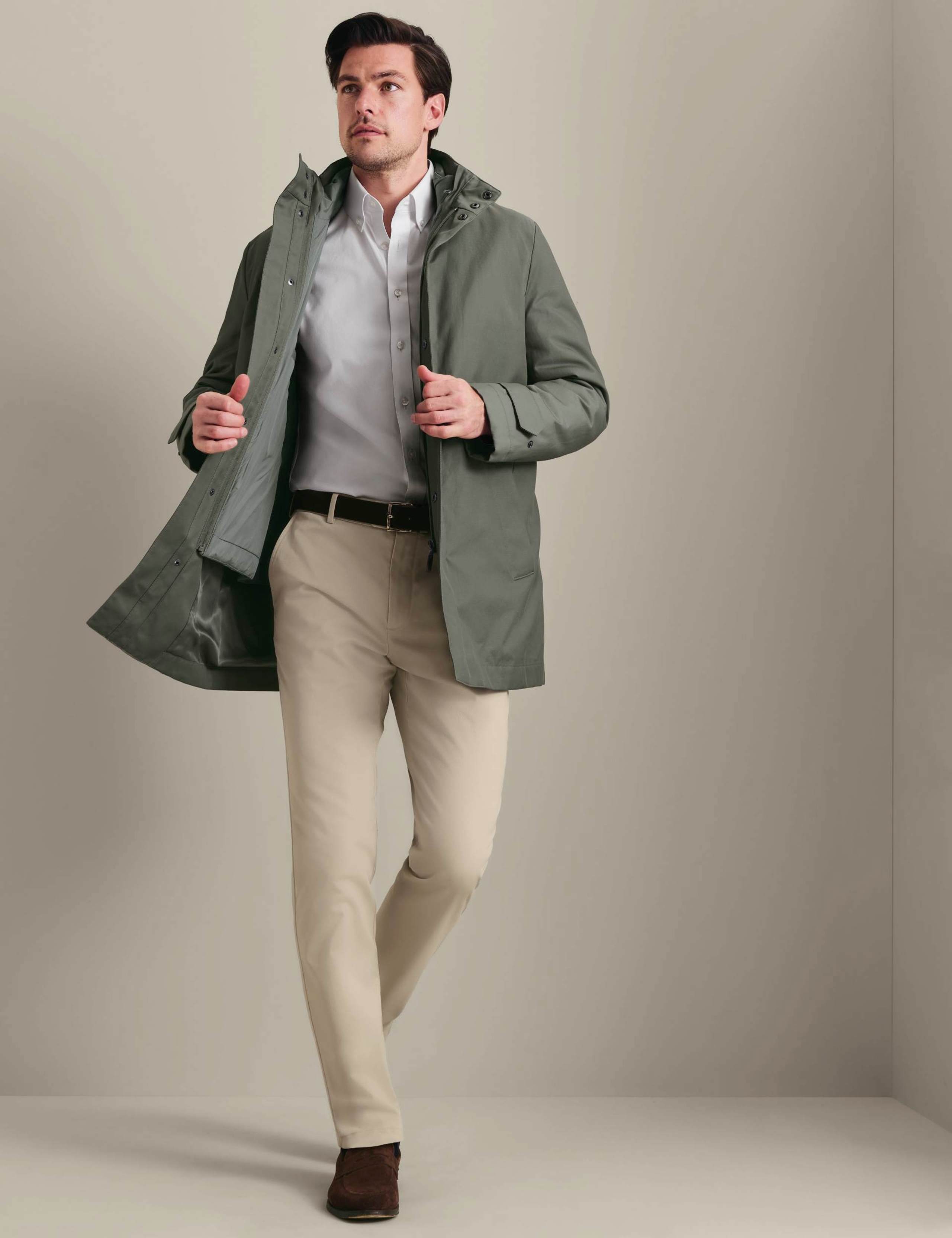 Cotton Rich Collared 3 In 1 Mac