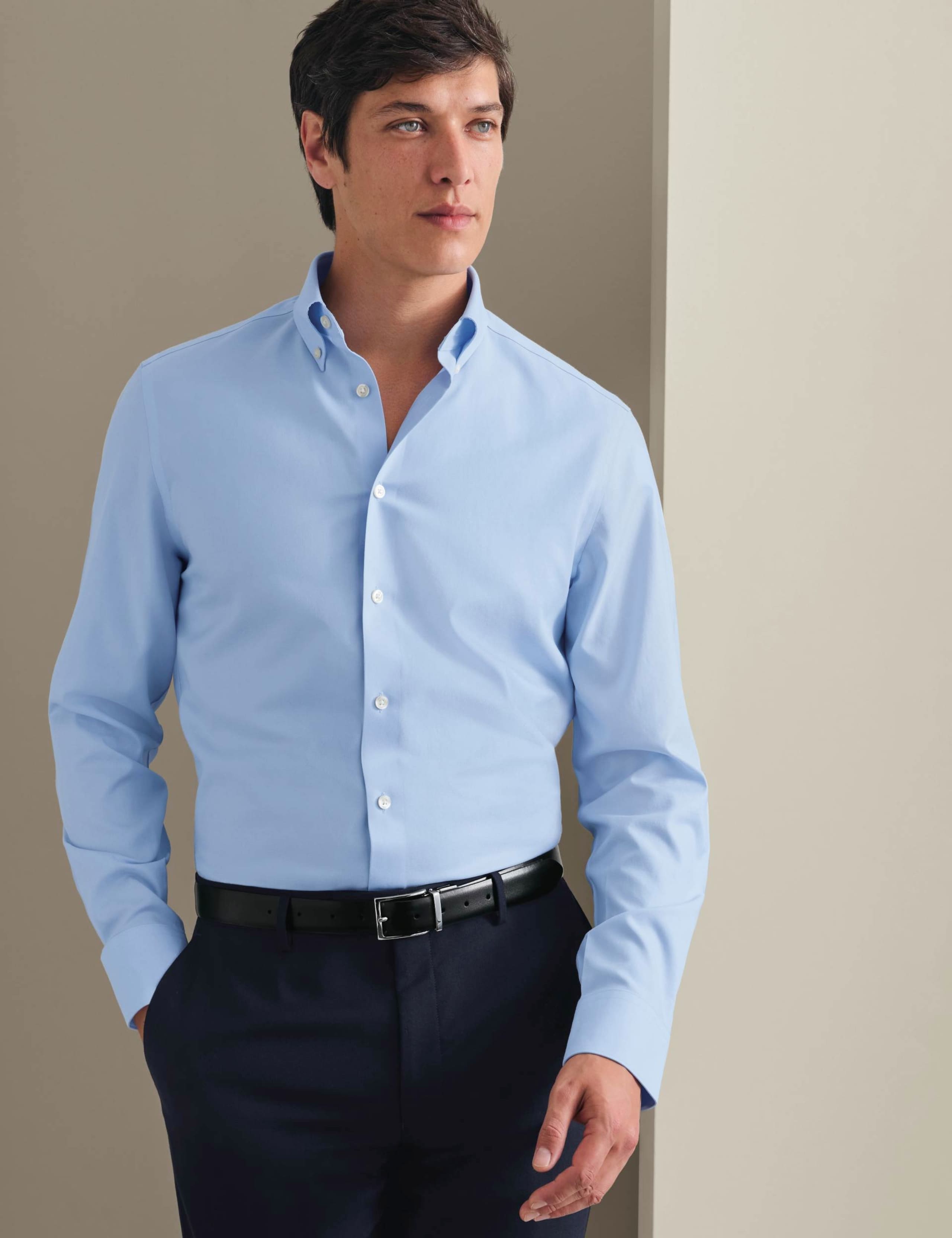 Regular Fit Non Iron Pure Cotton Shirt