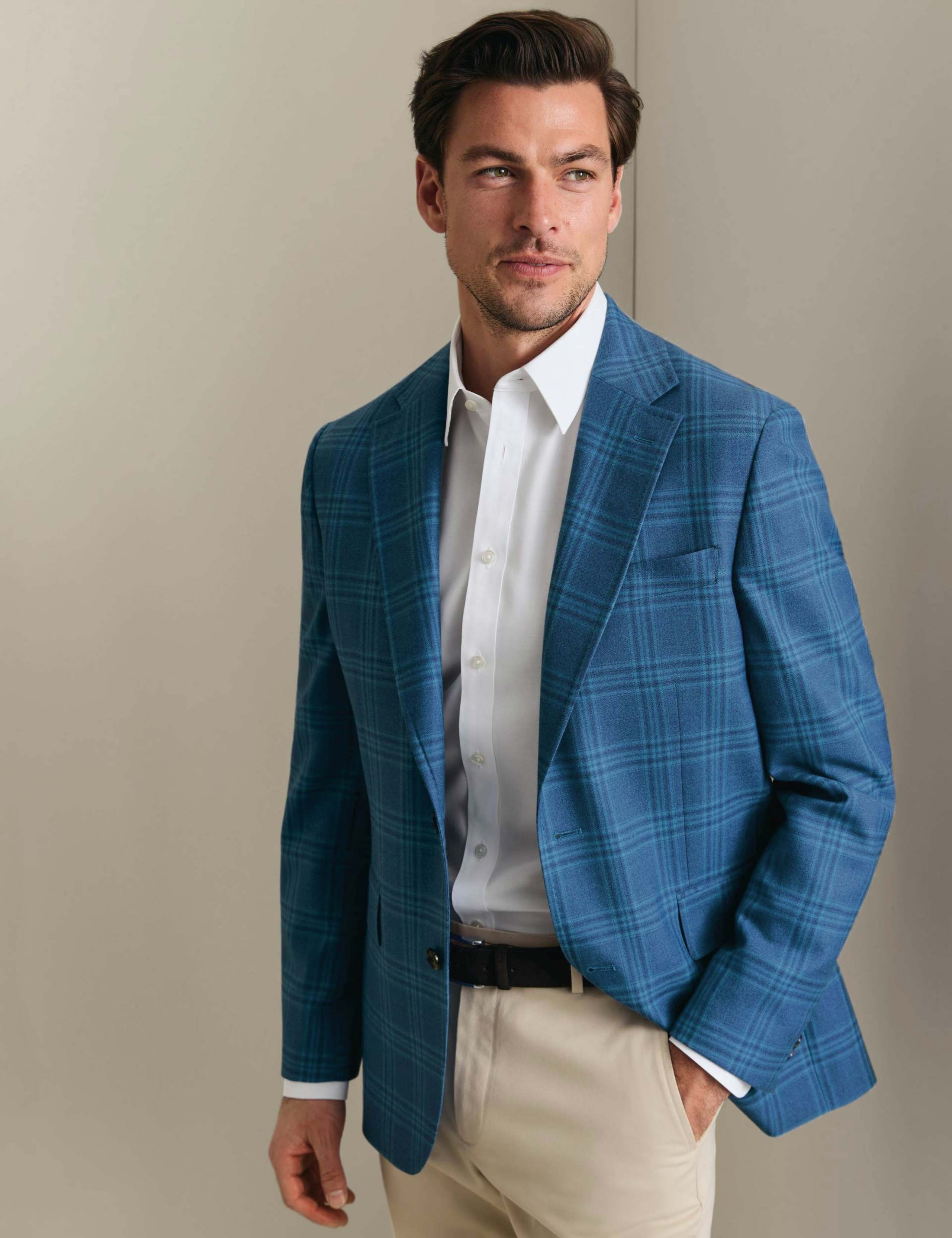 Wool Blend Wax Jacket