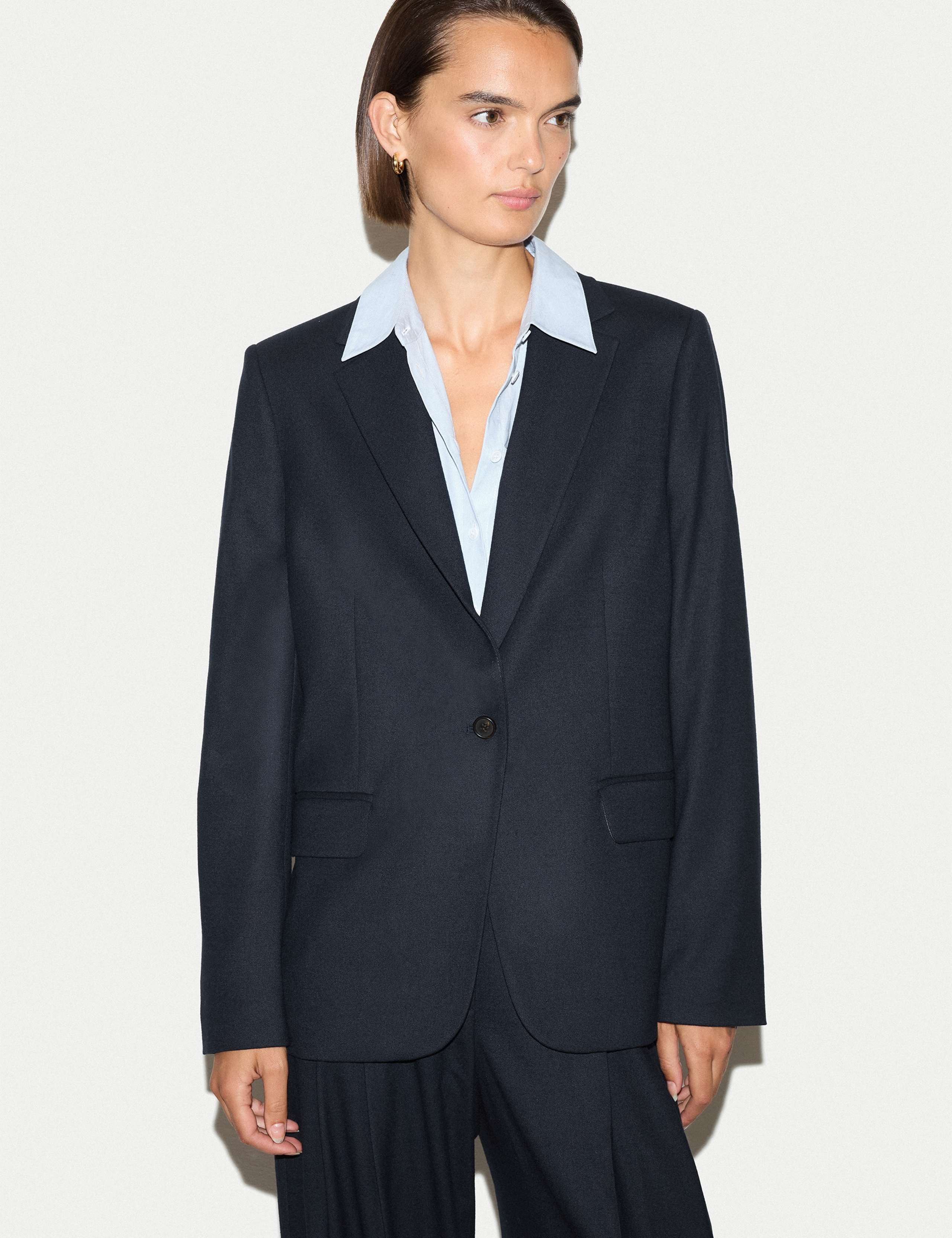 Single Breasted Tailored Blazer