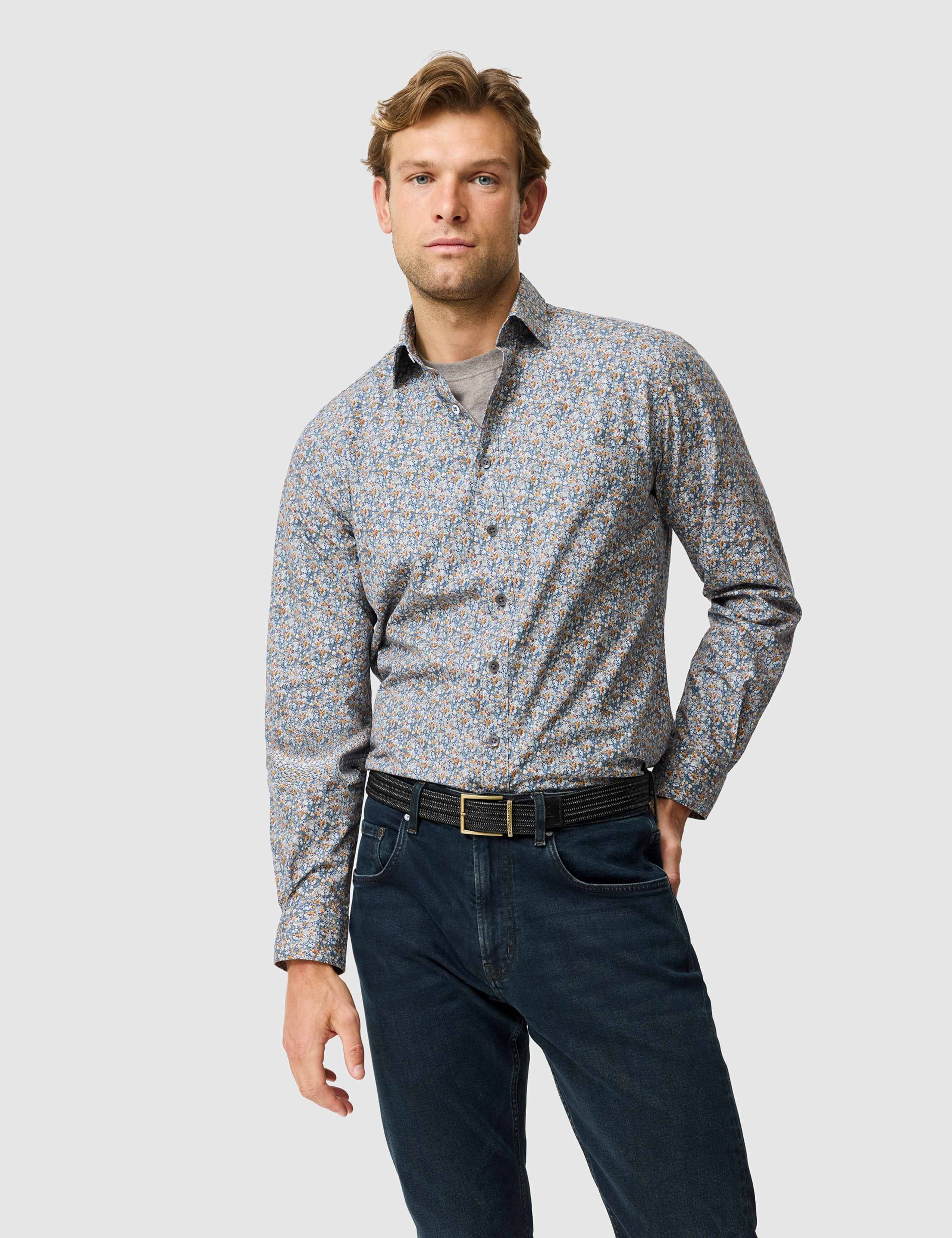 Lancashire Creek Slim Fit Pure Cotton Shirt