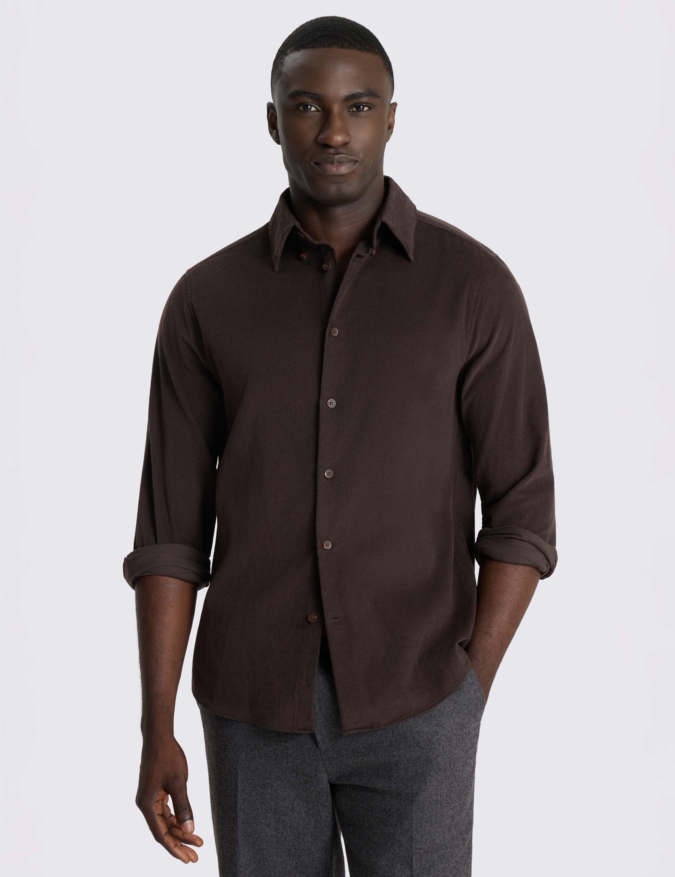Button Down Cord Shirt