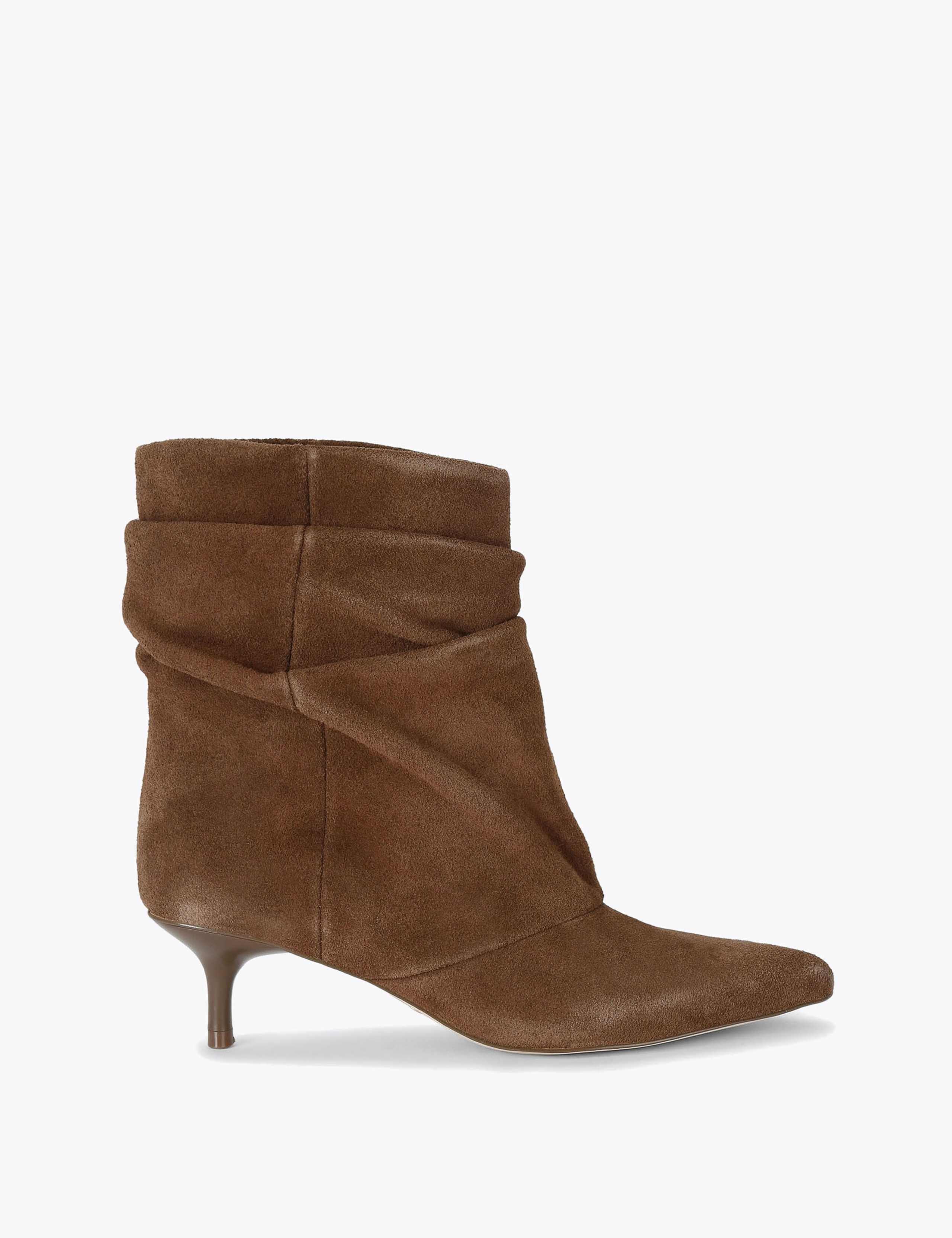 Flux Suede Ankle Boots