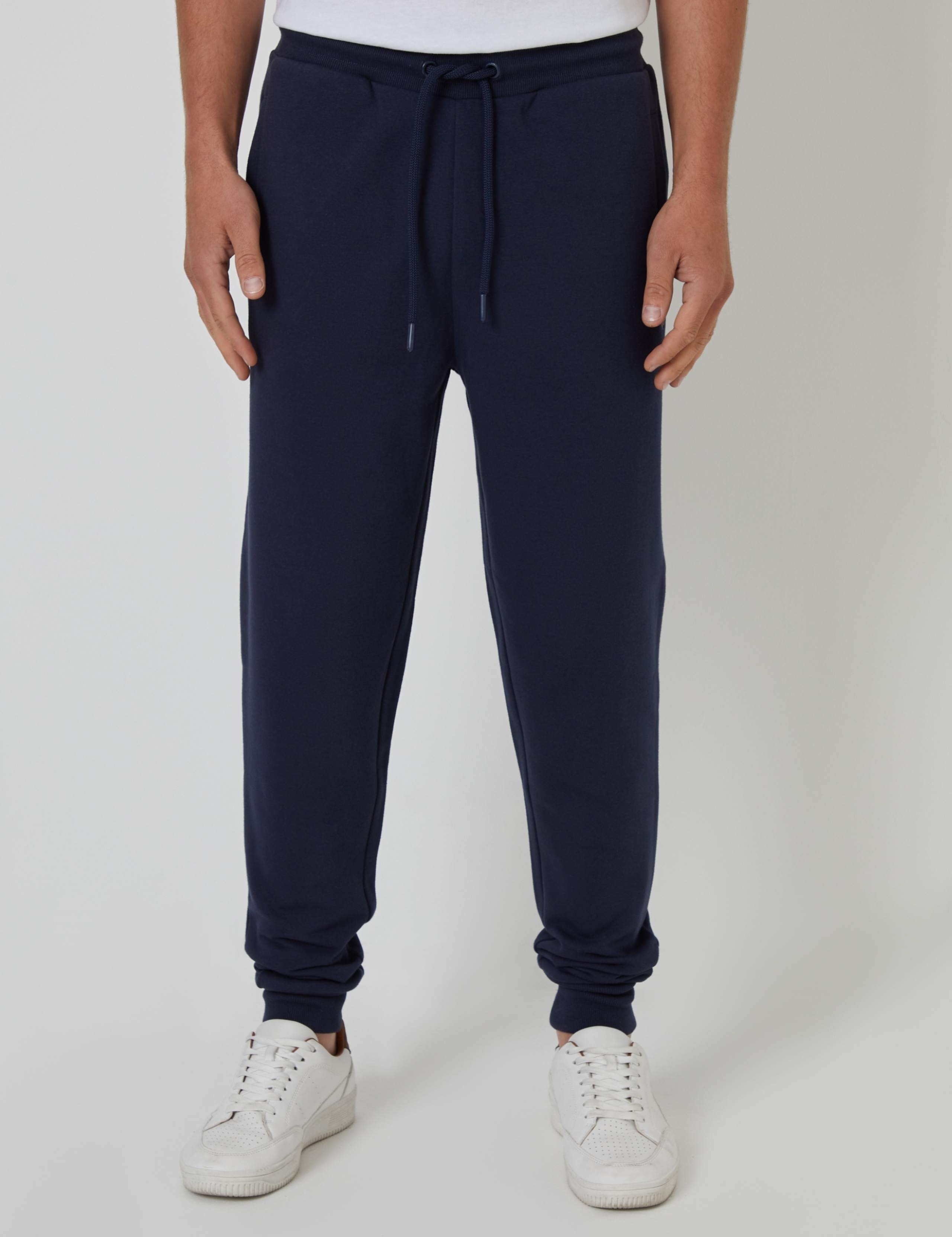 Regular Fit Cotton Rich Joggers