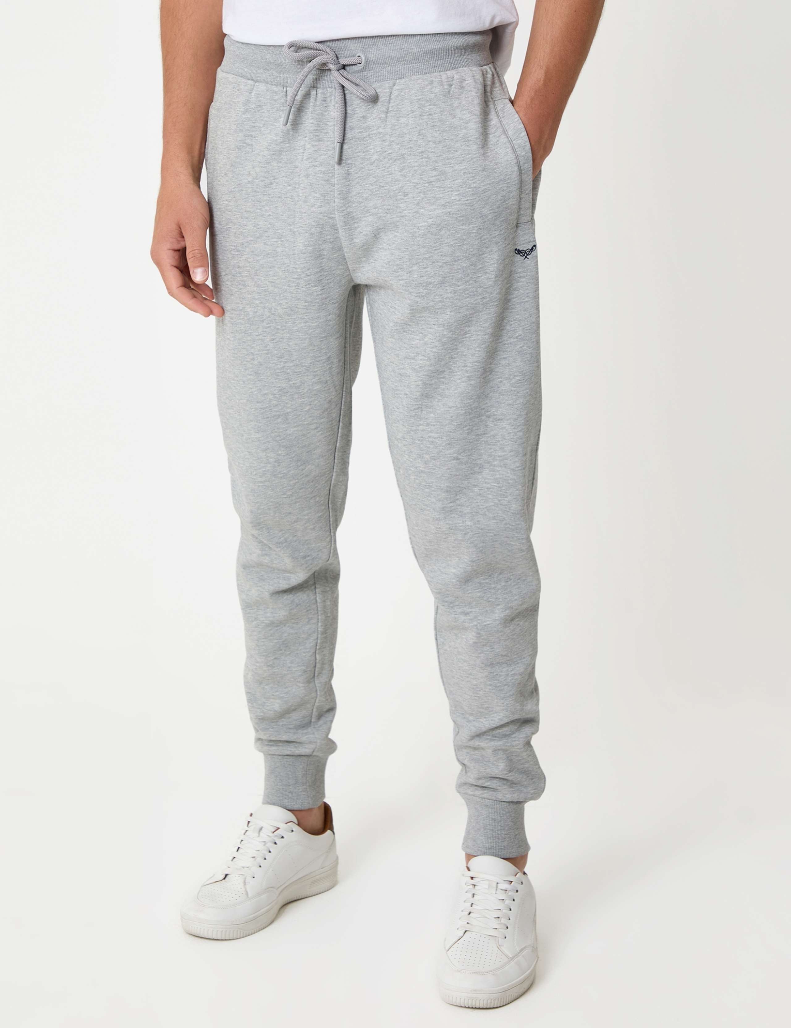 Regular Fit Cotton Rich Joggers