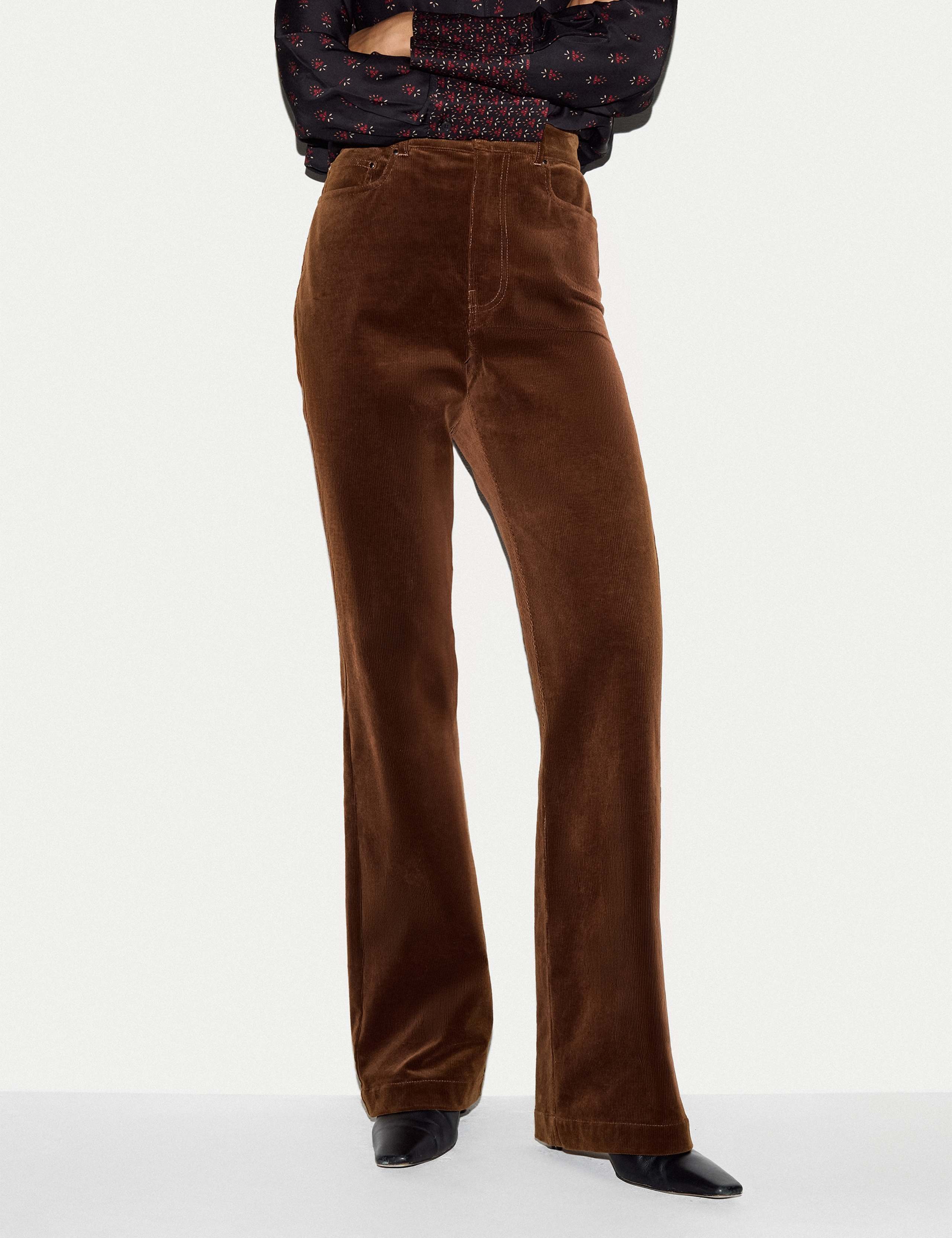 Cord Flared Trousers