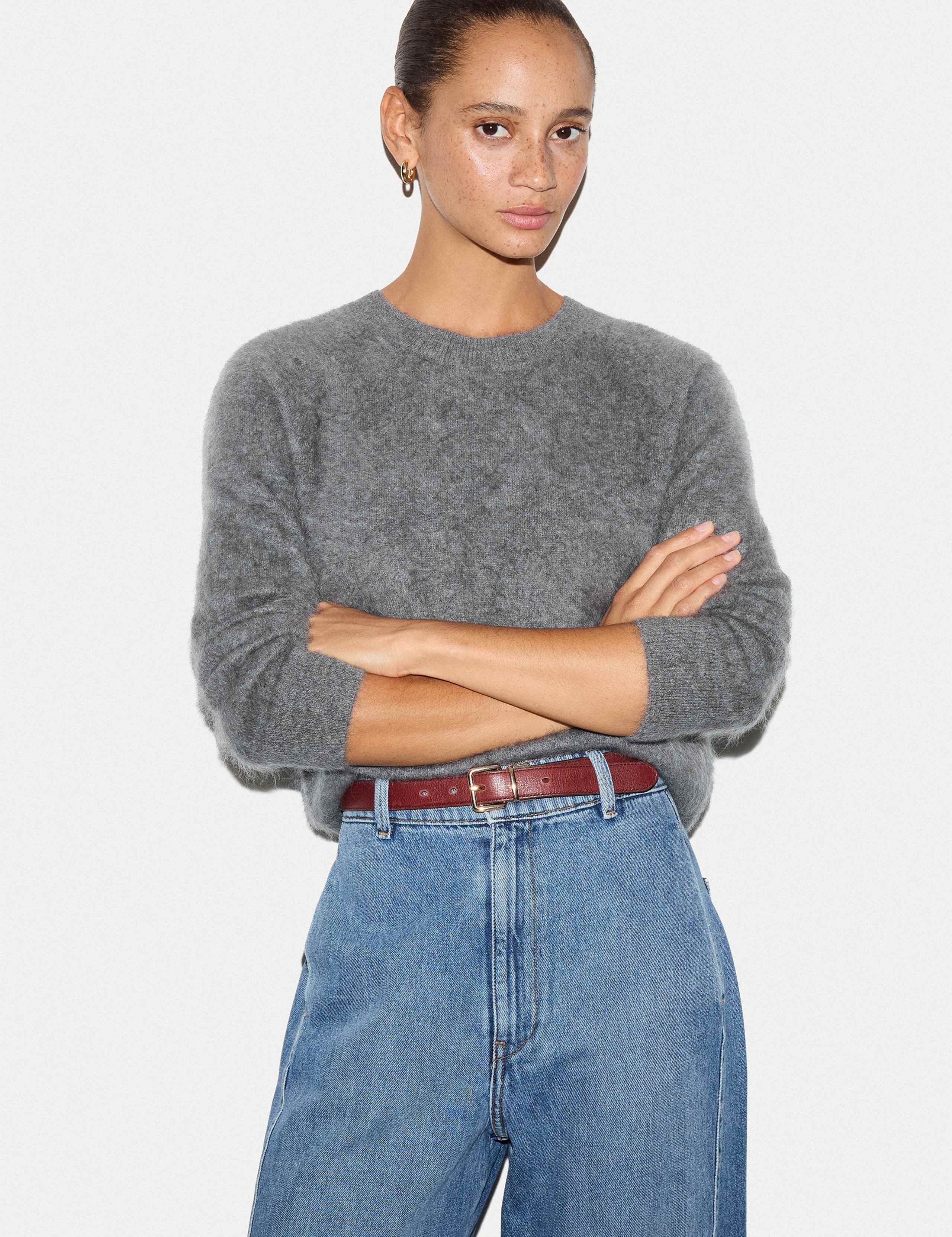 Pure Cashmere Crew Neck Jumper