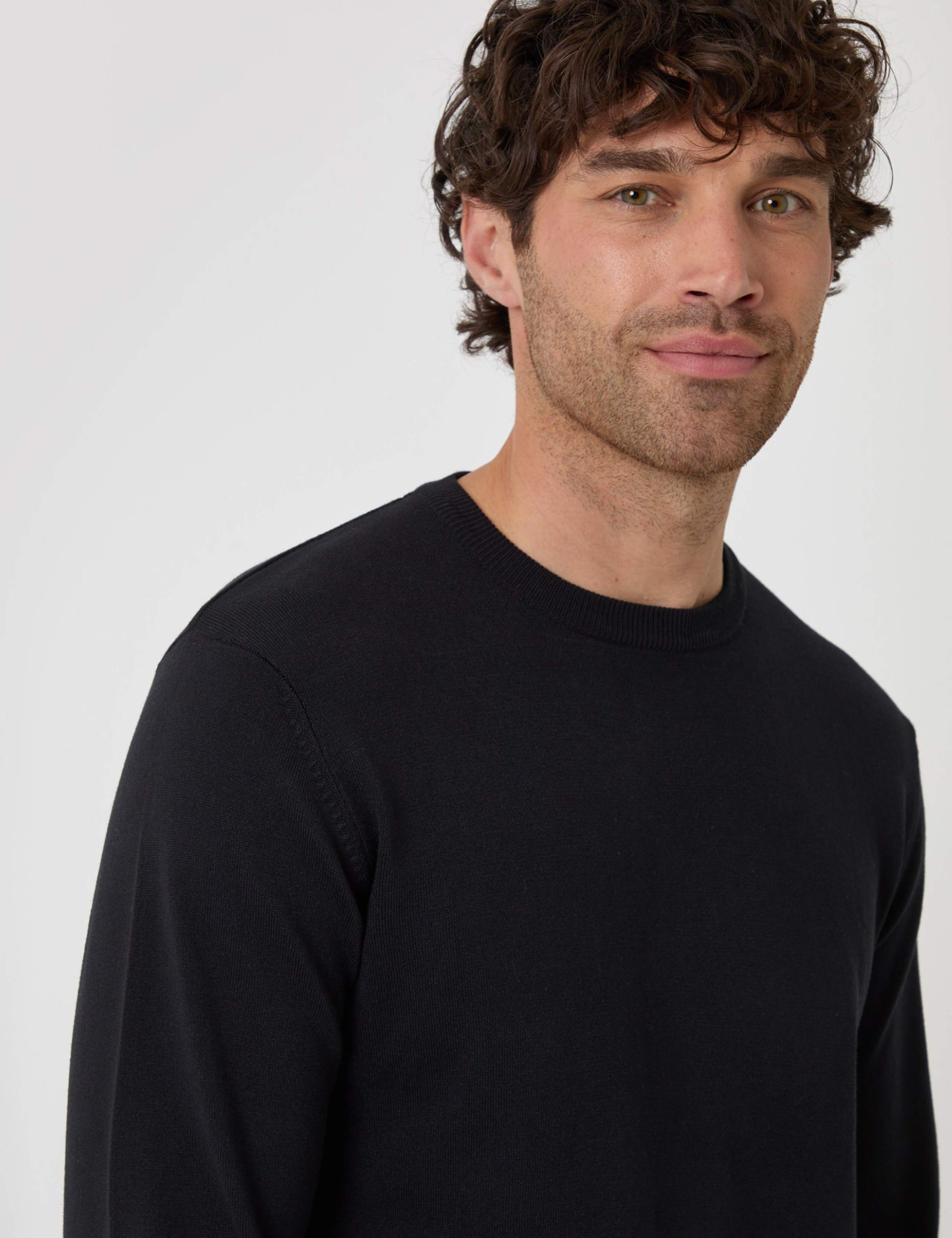 Jersey Crew Neck Jumper