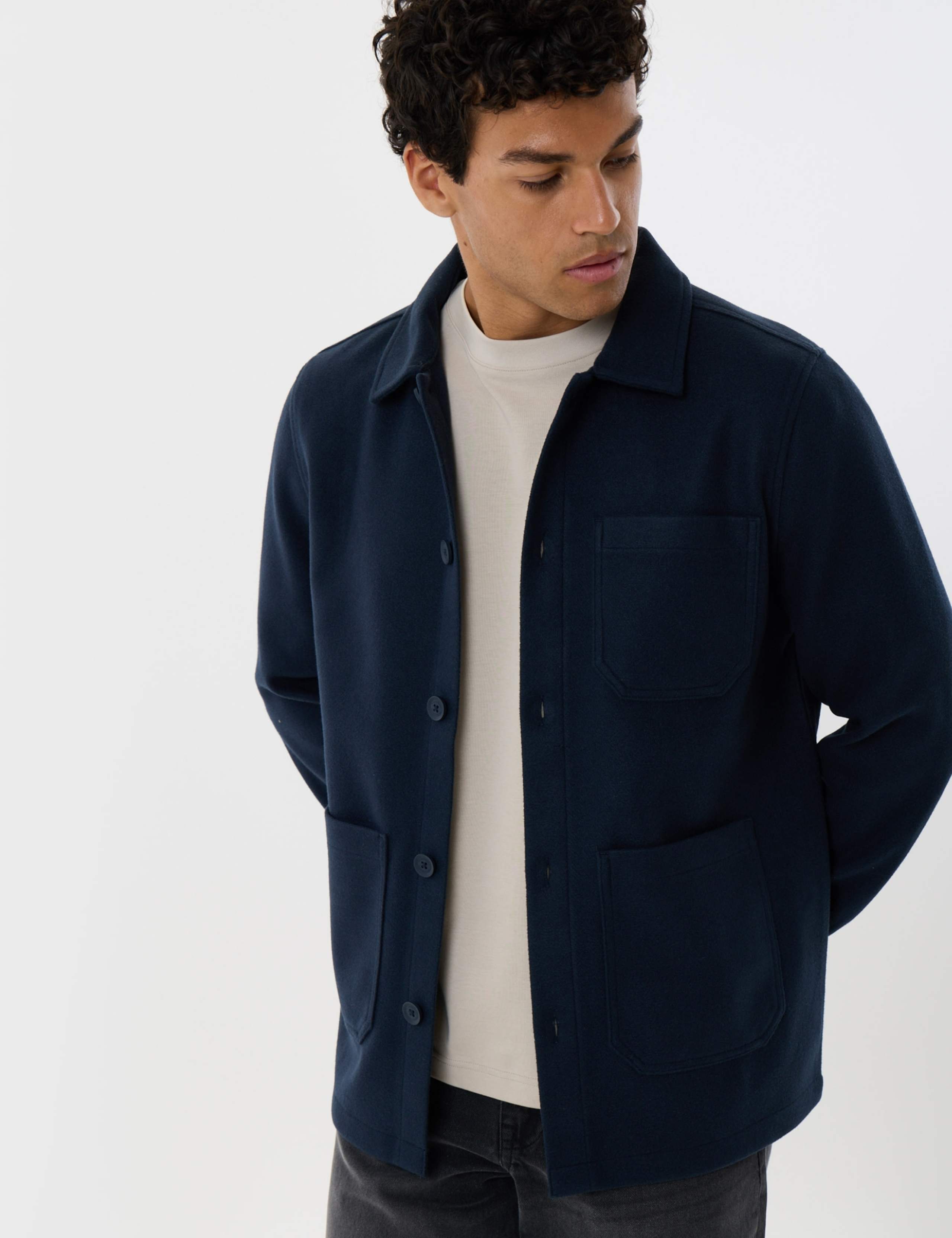 Lightweight Button Up Shacket