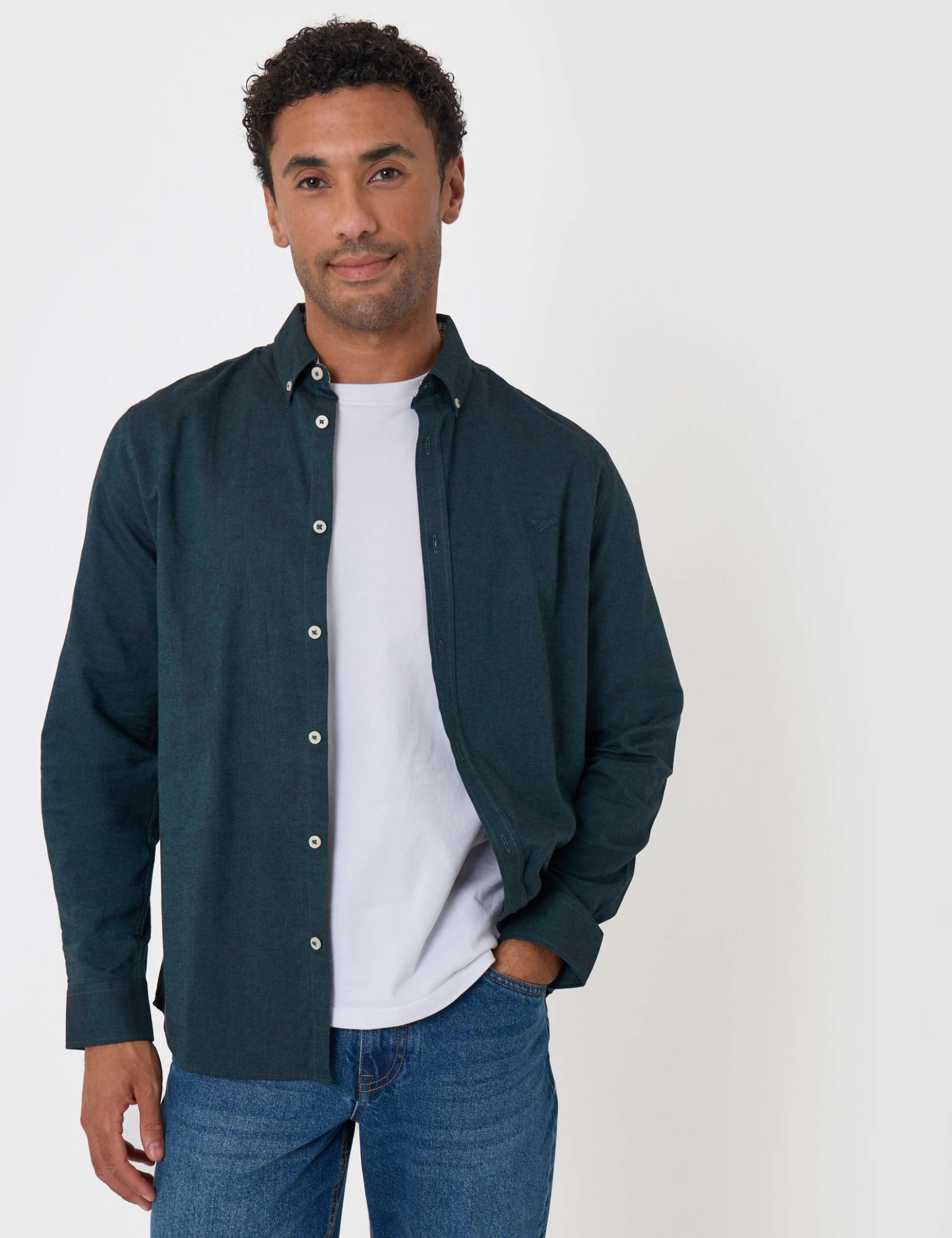 Regular Fit Pure Cotton Oxford Shirt