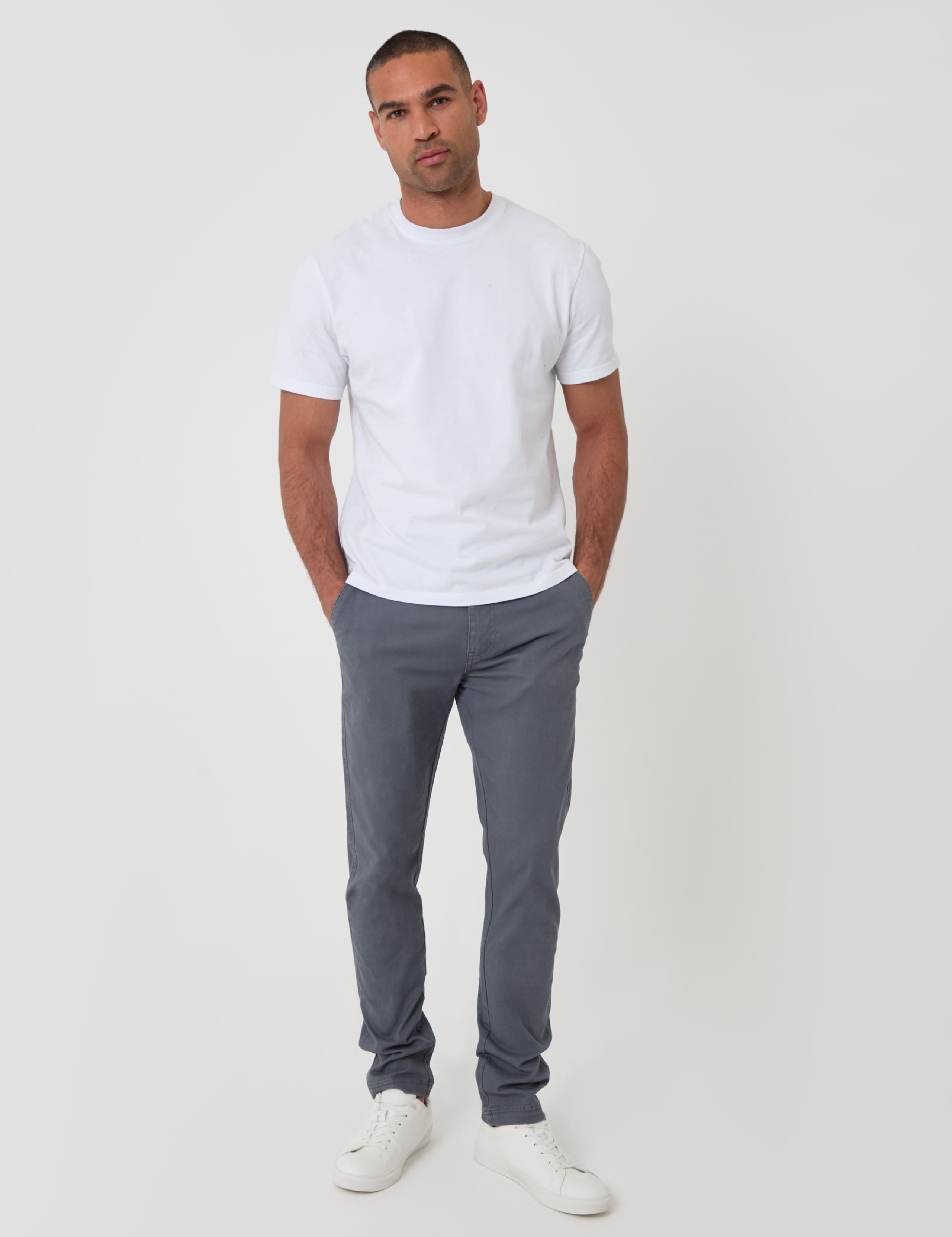Slim Fit Cargo Trousers