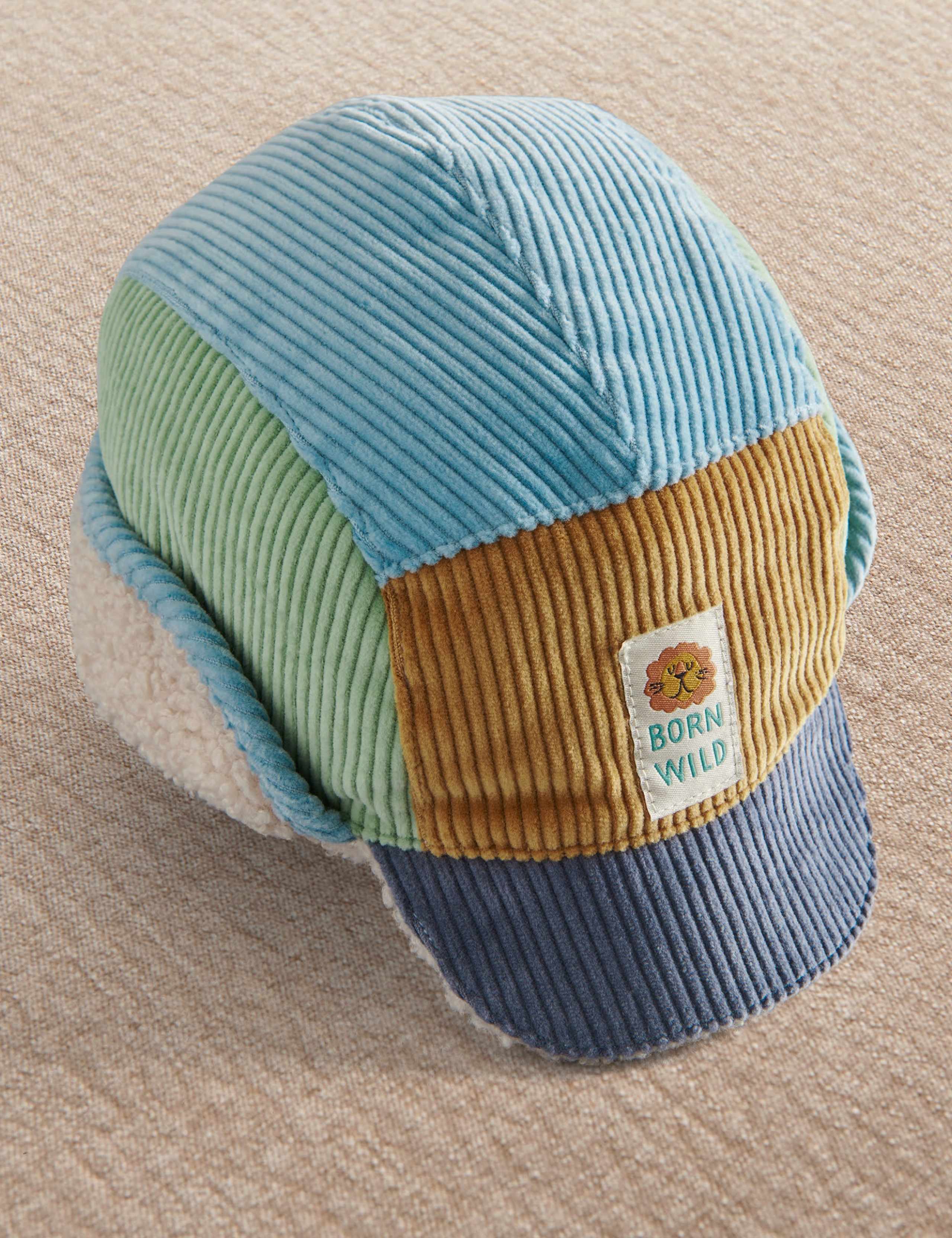 Pure Cotton Cord Trapper Hat