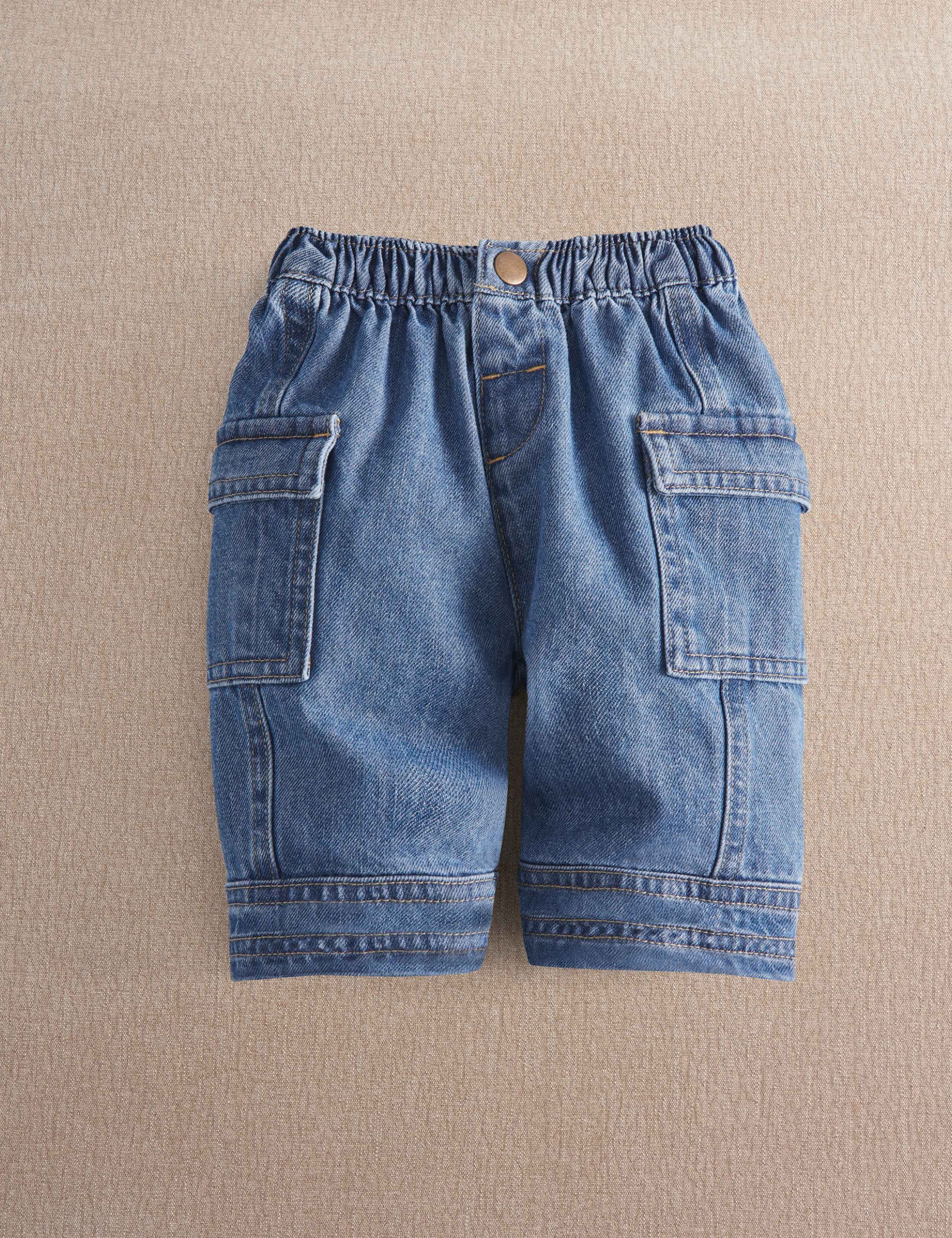 Straight Pure Cotton Jeans (0-3 Yrs)