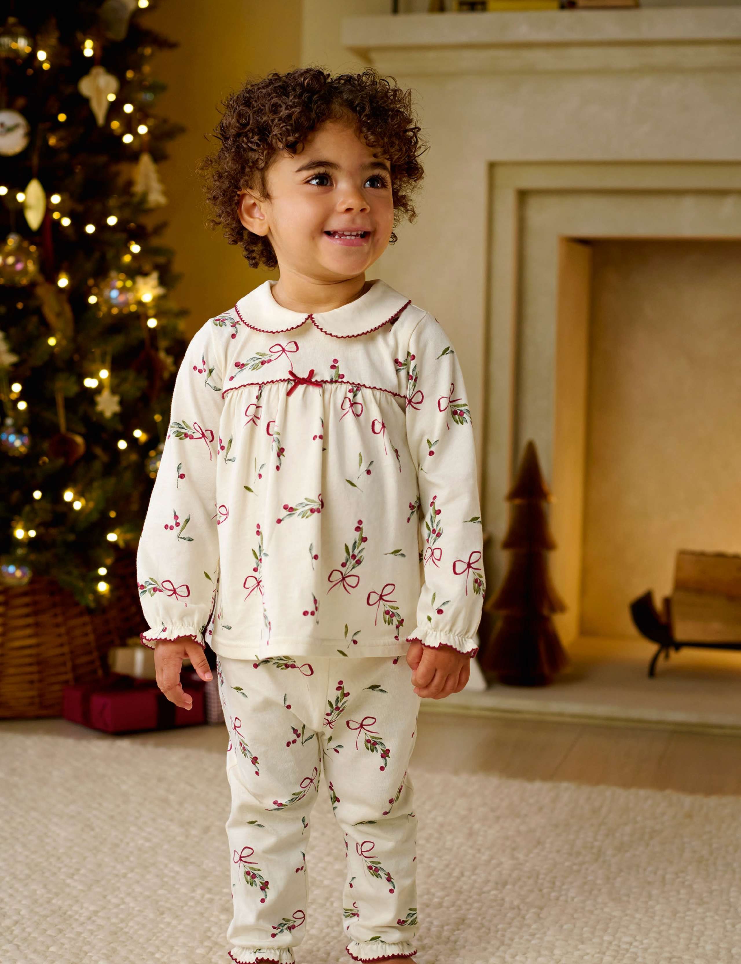 Pure Cotton Christmas Pyjama Set