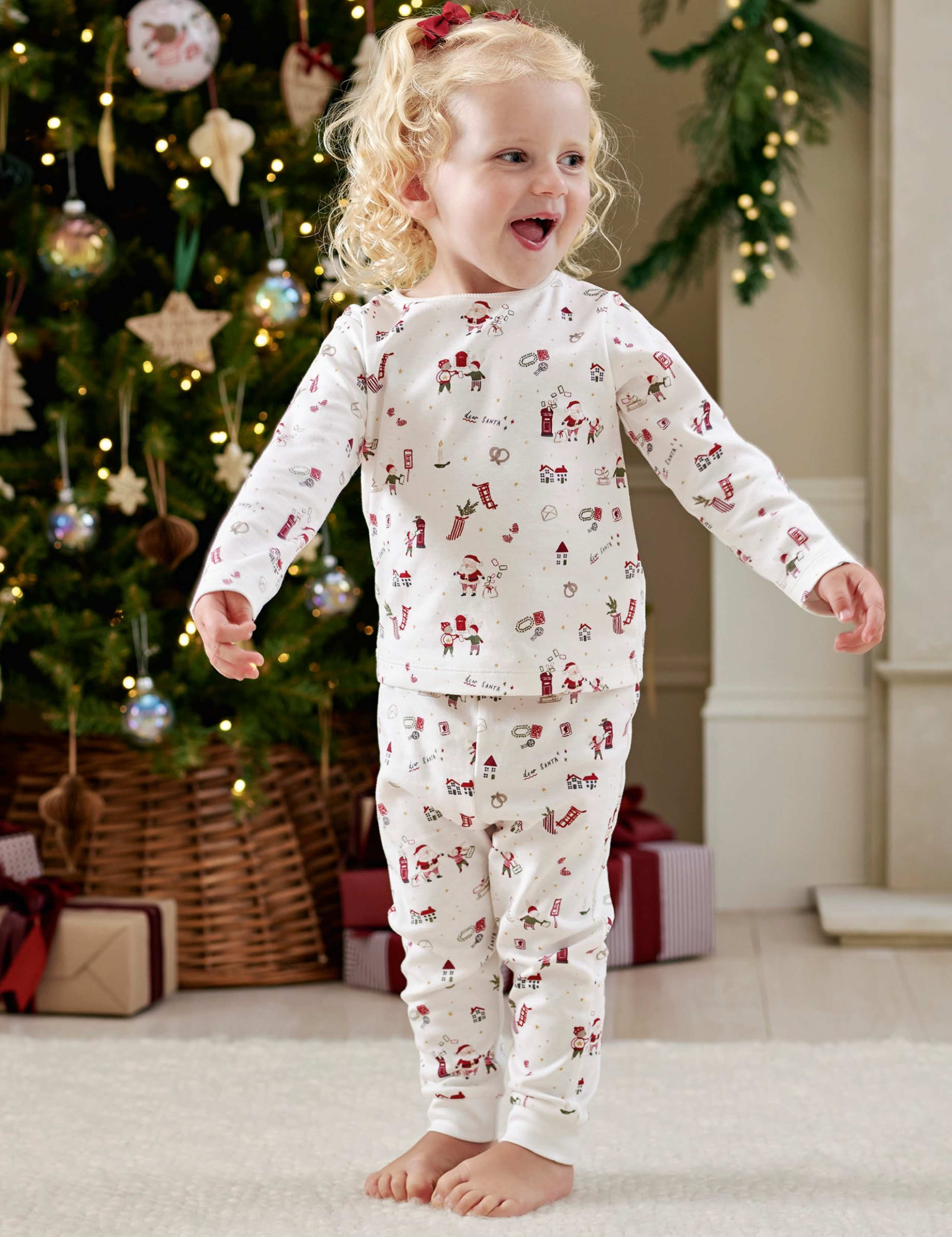 Pure Cotton Christmas Pyjama Set
