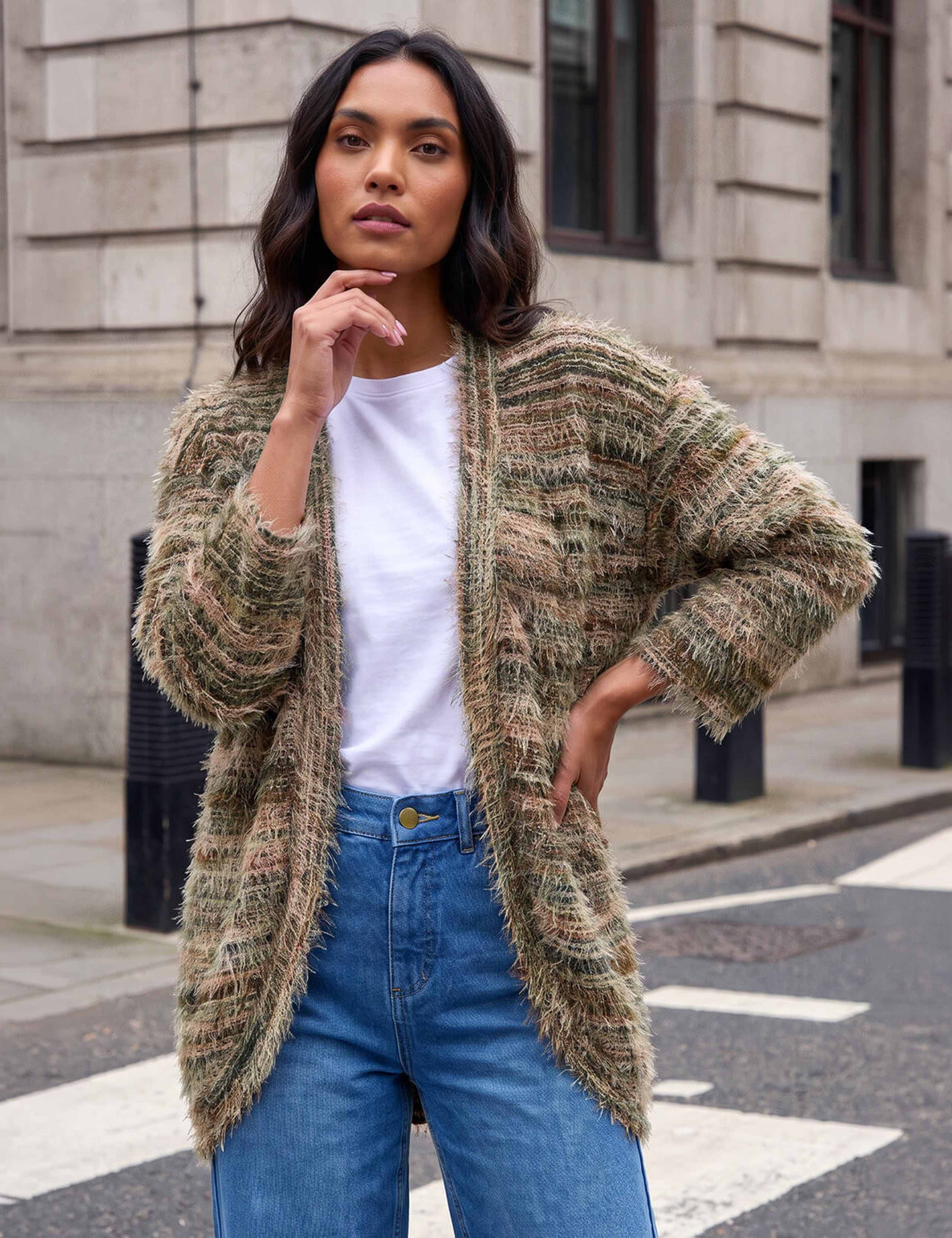 Fluffy Cardigan
