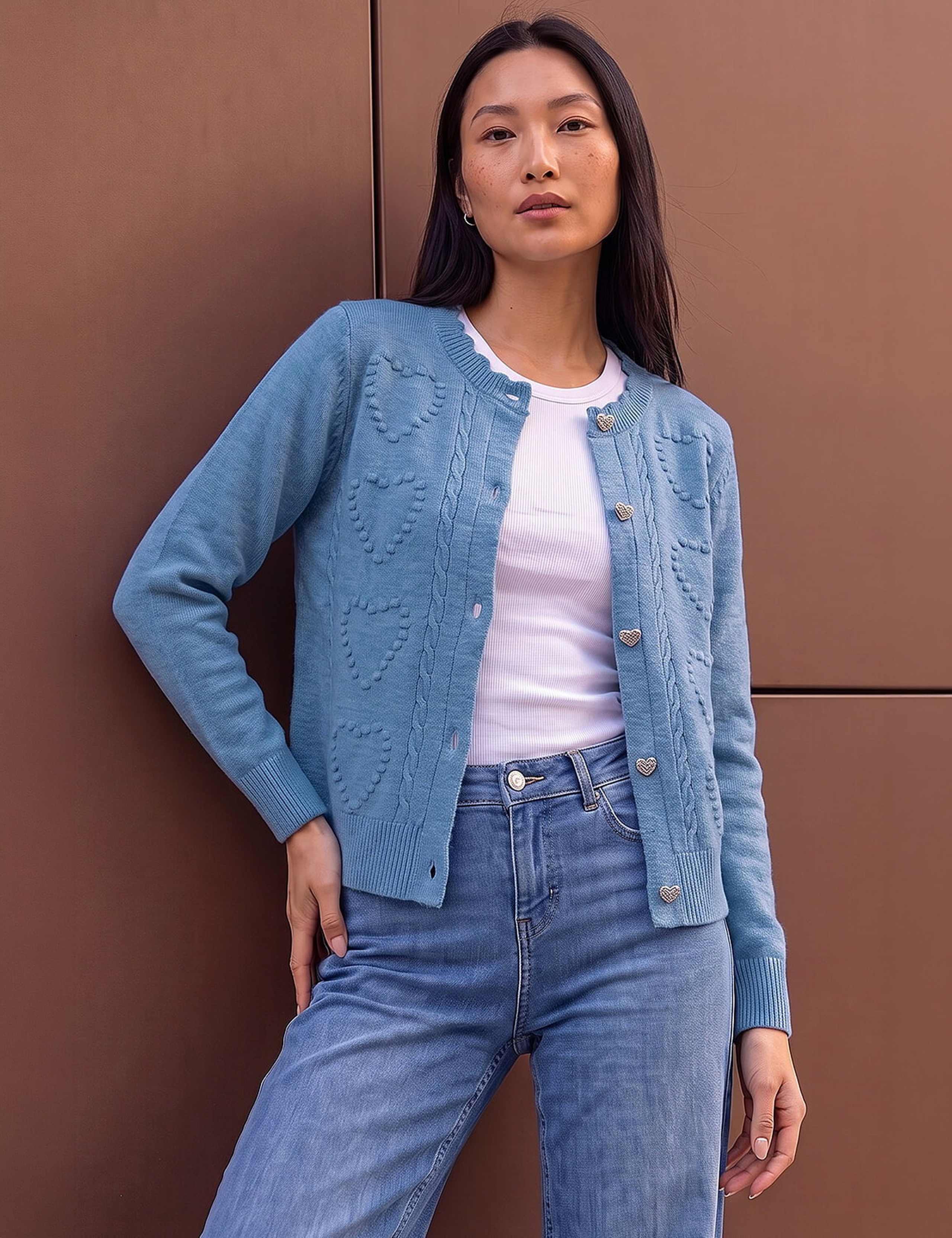 Heart Stitch Cardigan