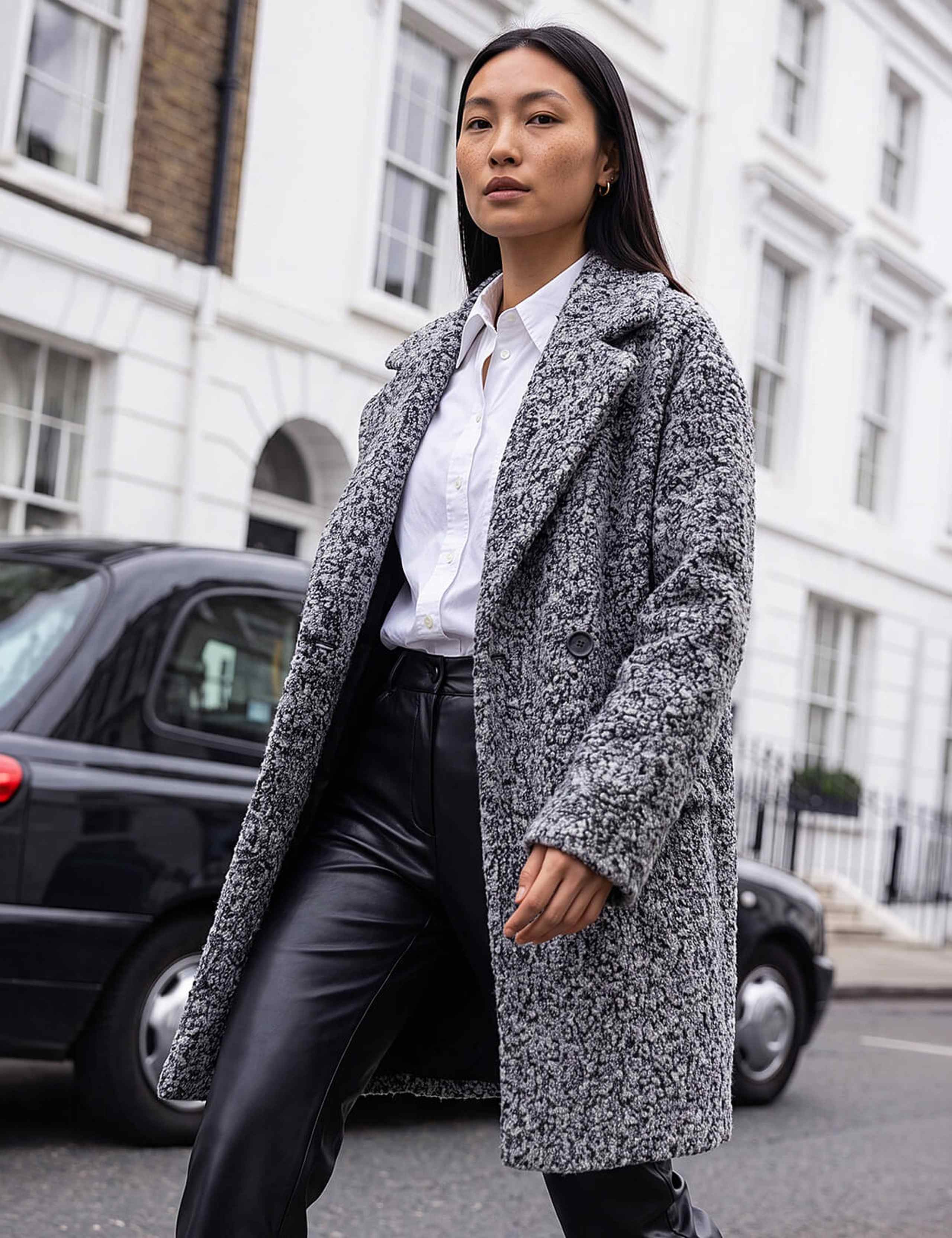 Soft Touch Revere Collar Coat