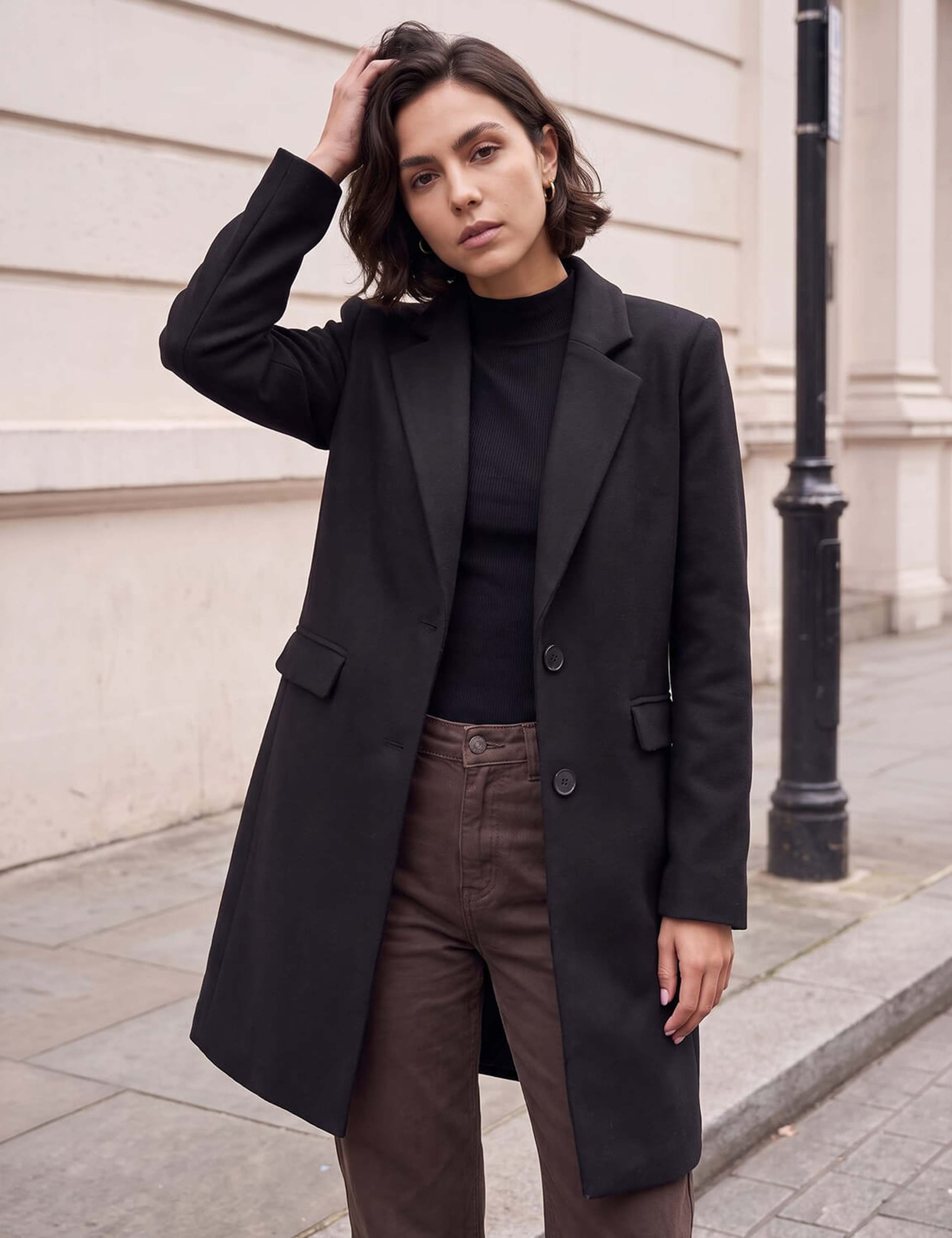 Tailored Single Breasted Coat