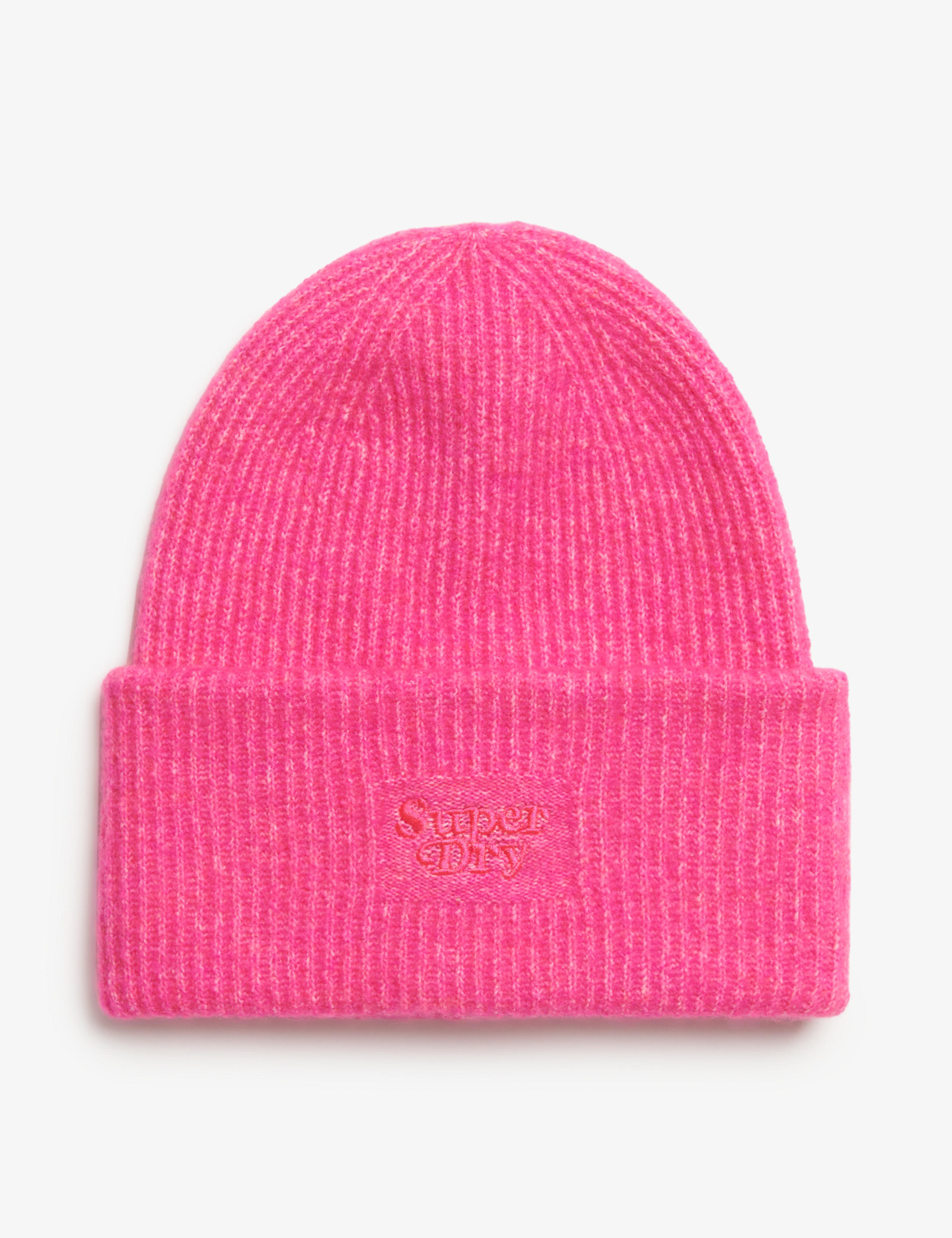 Soft Rib Knit Beanie Hat