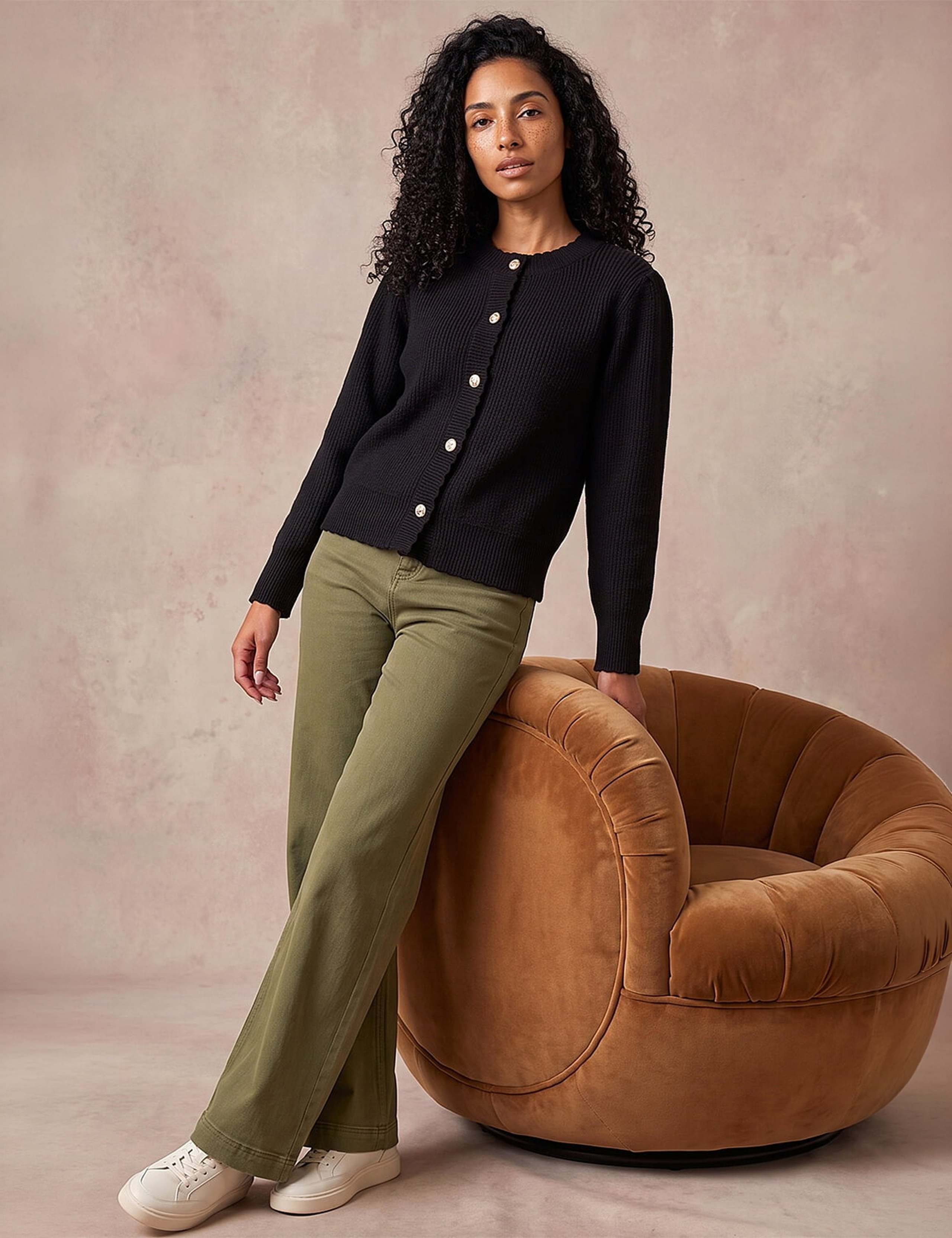 Button Front Cardigan