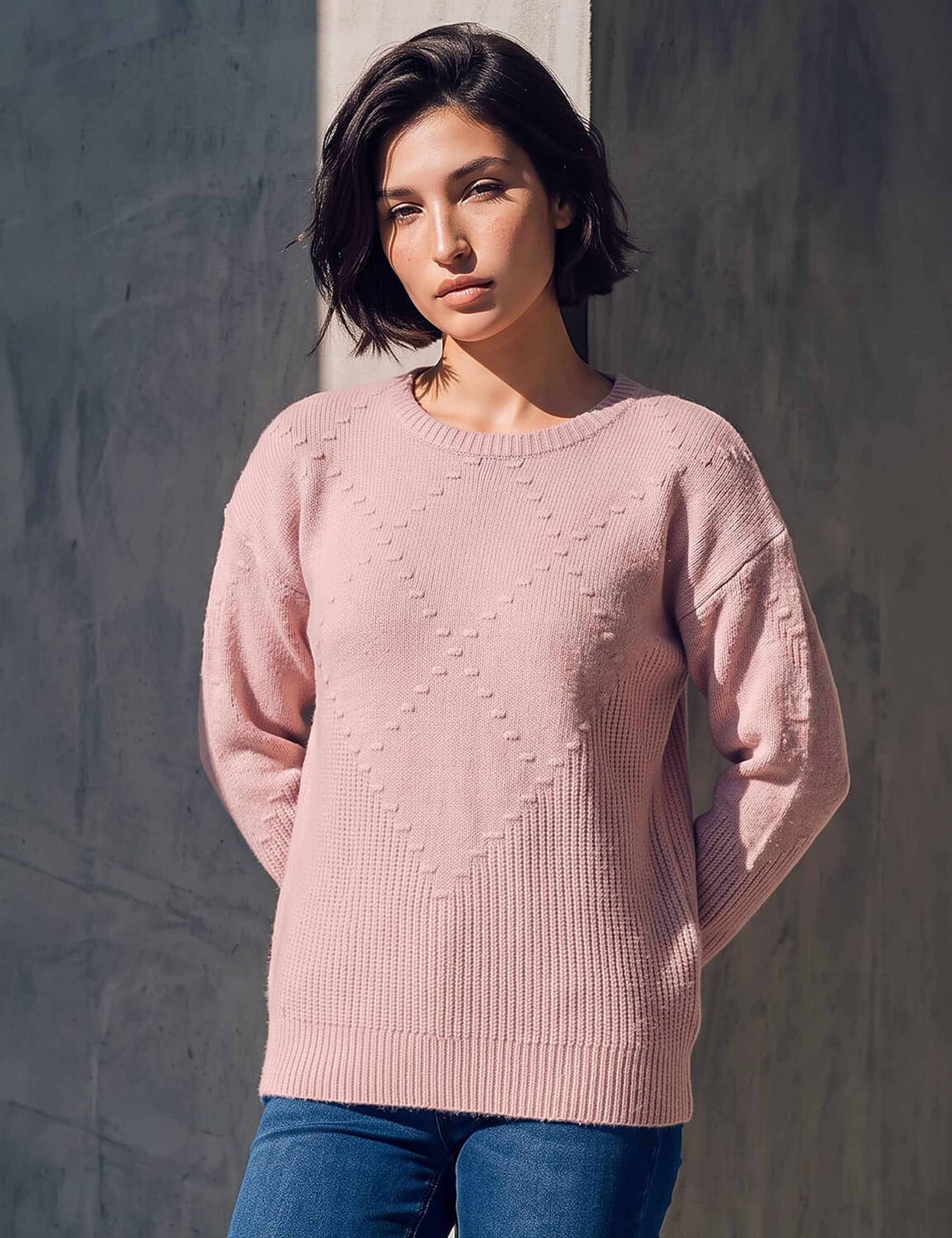 Textured Jumper