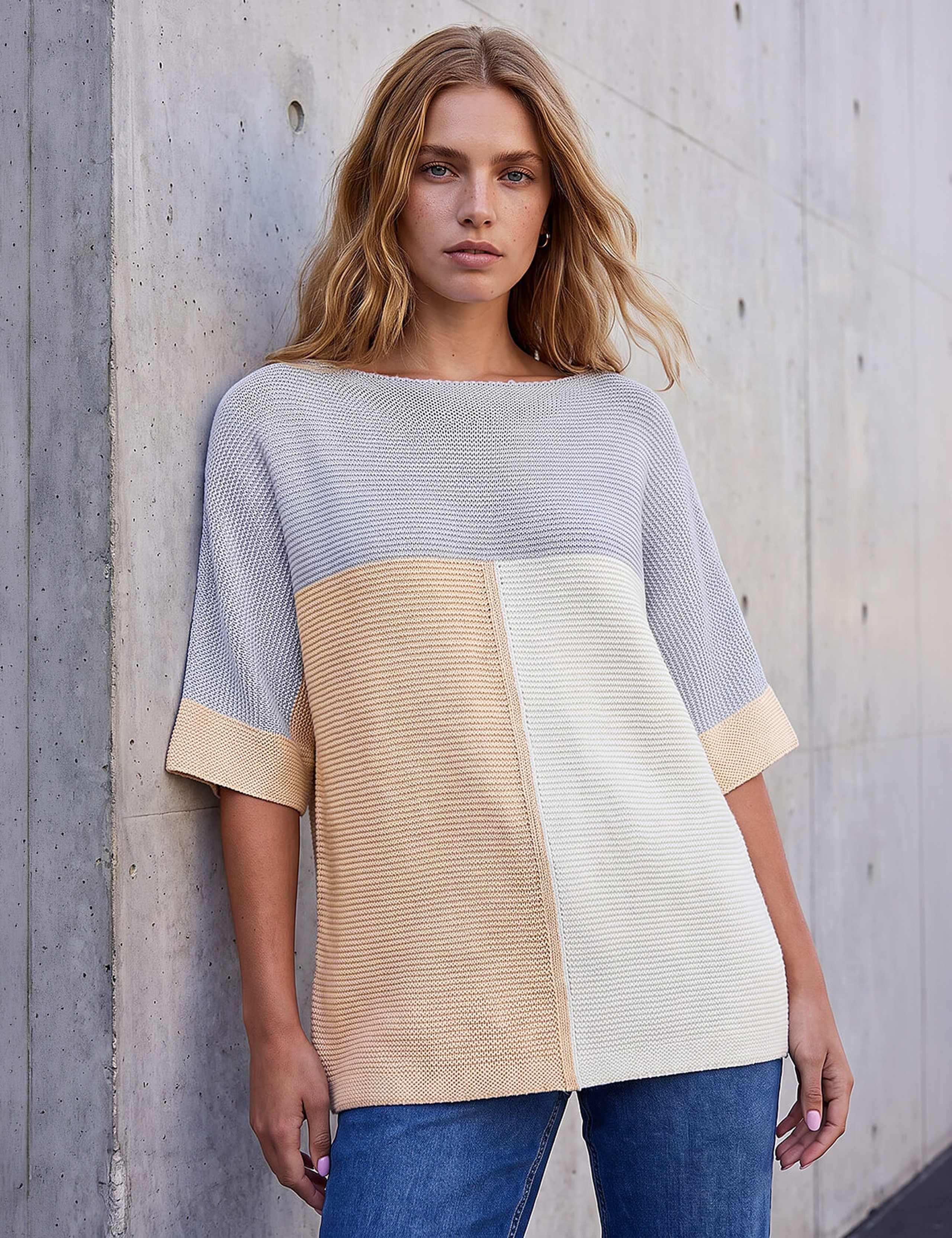 Colour Block Jumper