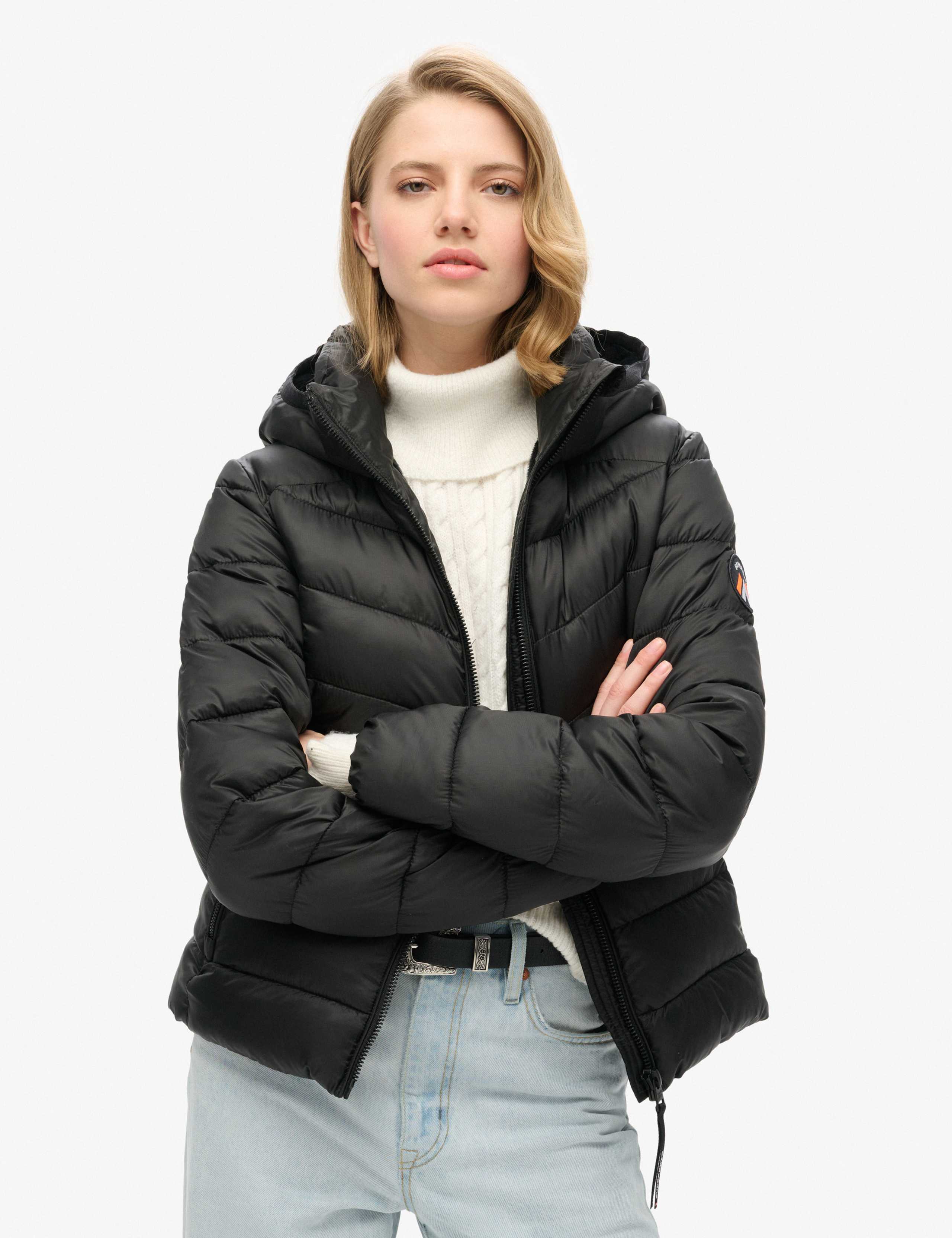 Hooded Padded Puffer Jacket