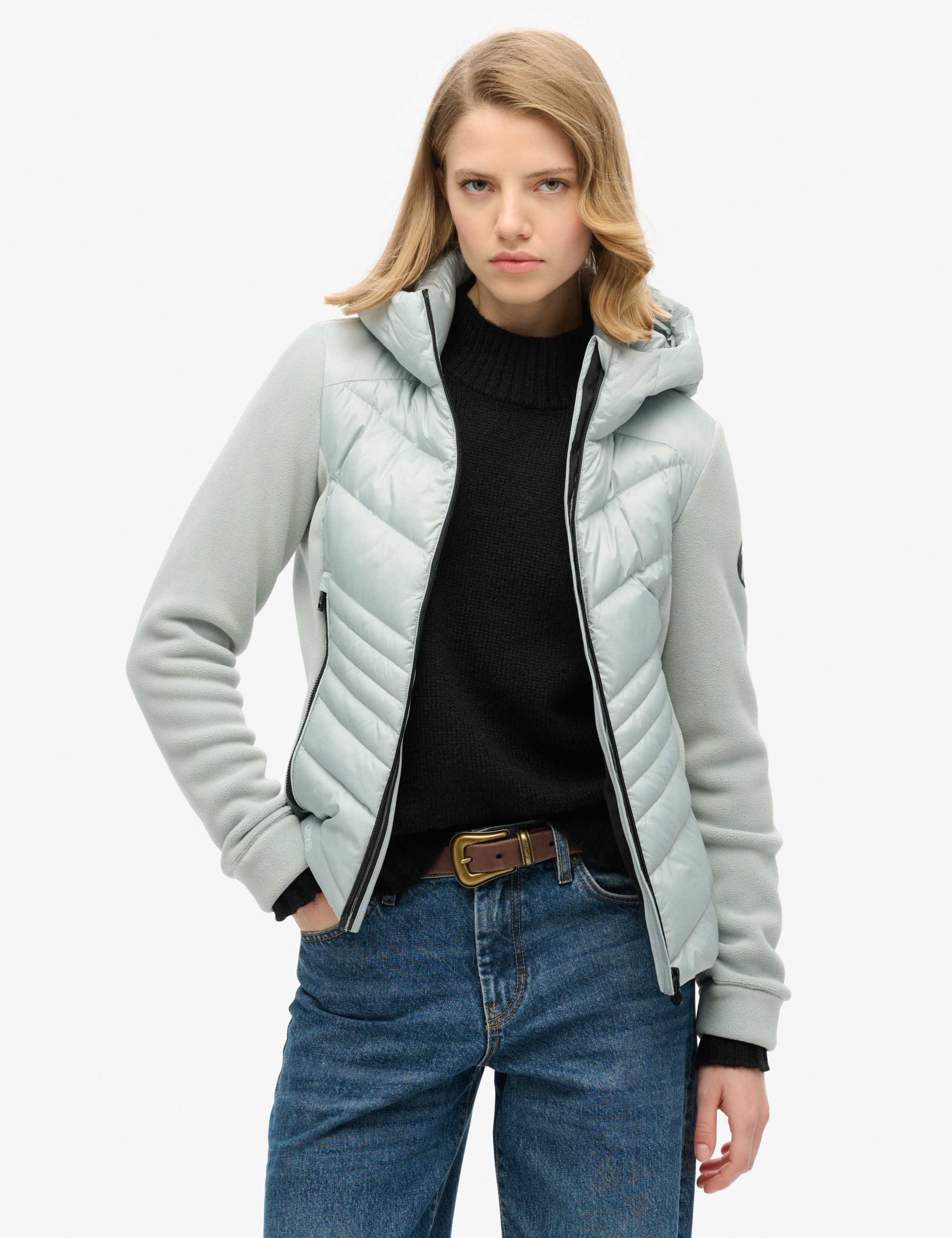 Hooded Padded Quilted Jacket