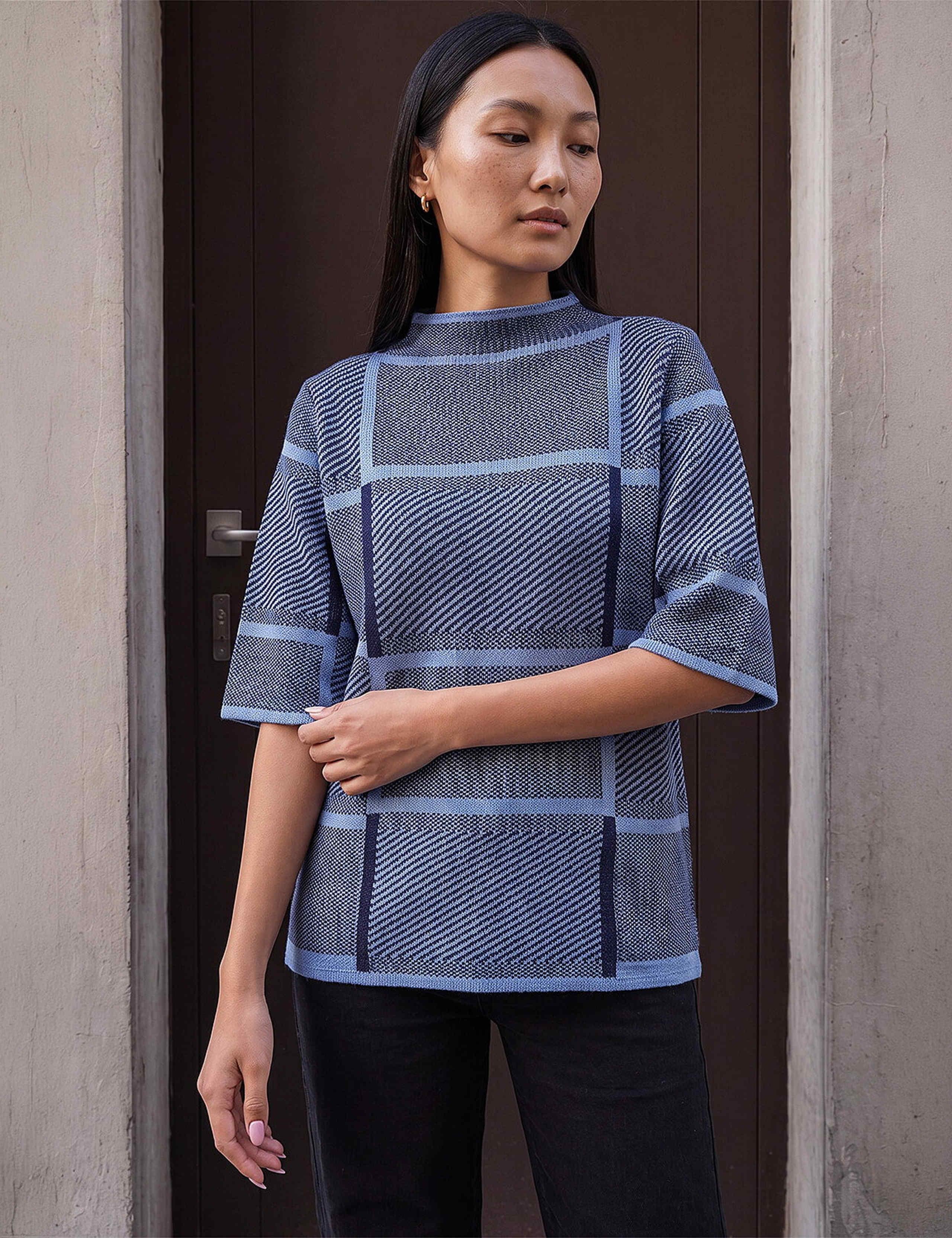 Checked Jumper