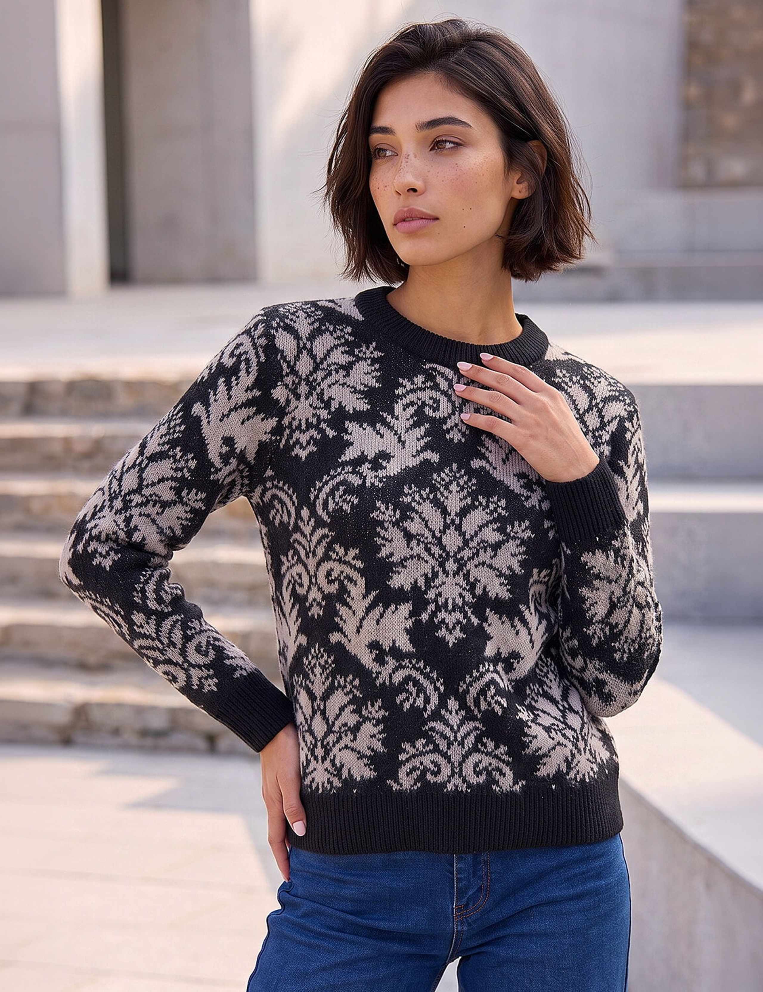 Patterned Jumper