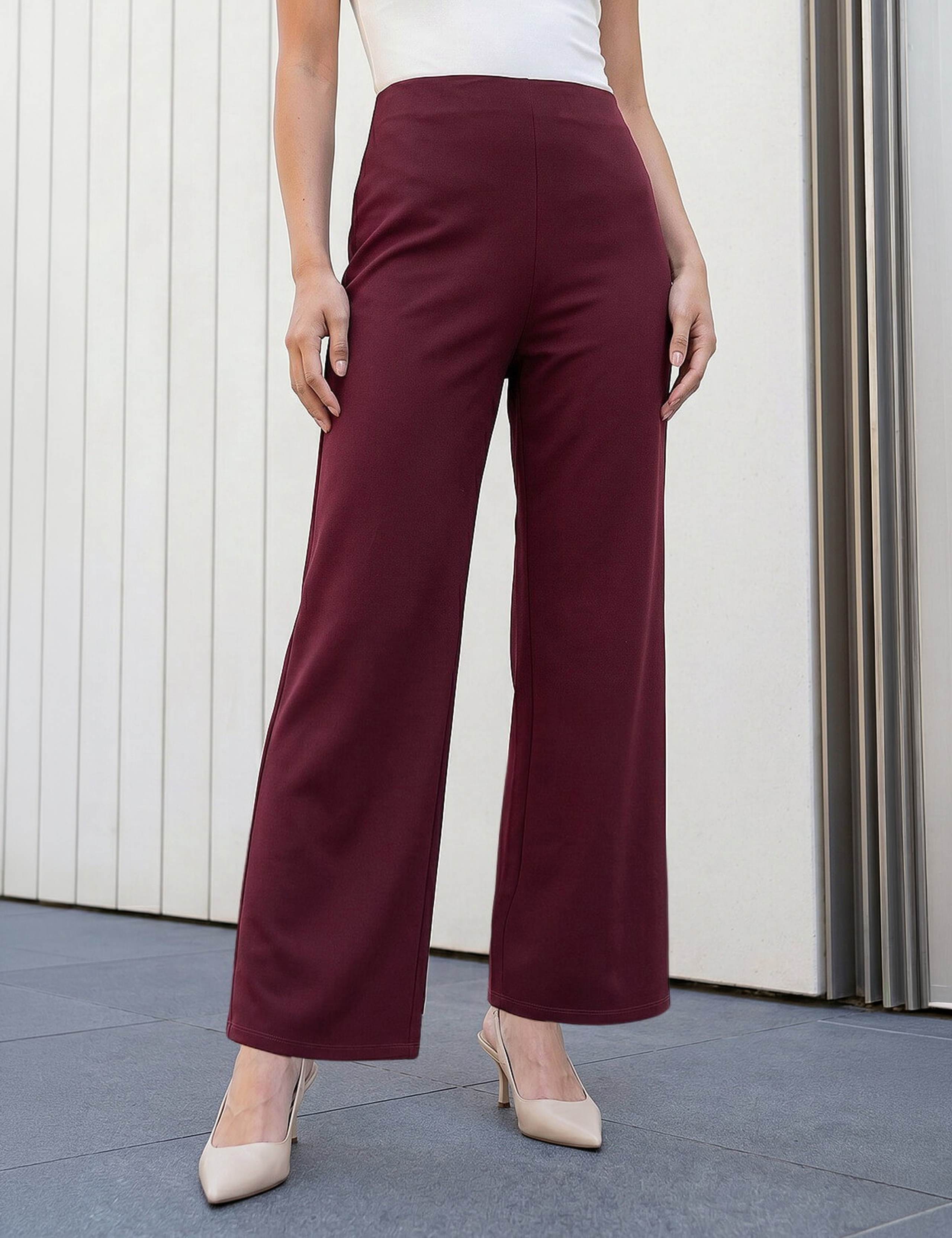 Petite Wide Leg Trousers